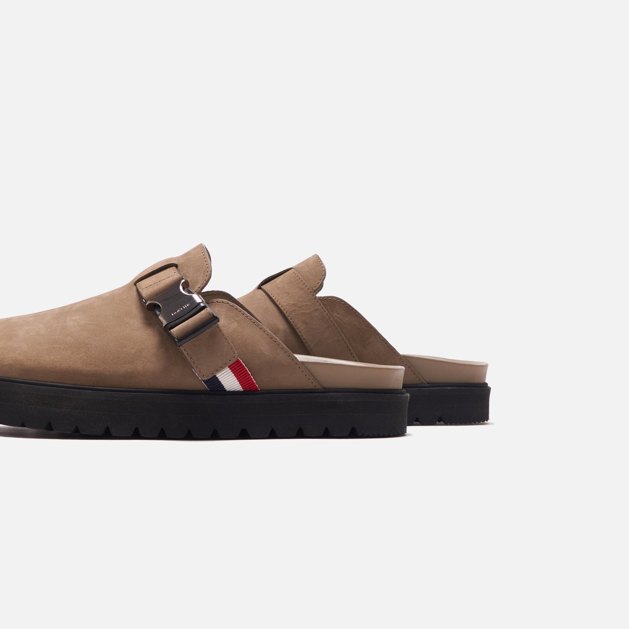 Mon Mule Slides Green Moncler – Гарантія оригінальності – детальний вид - MONCLER