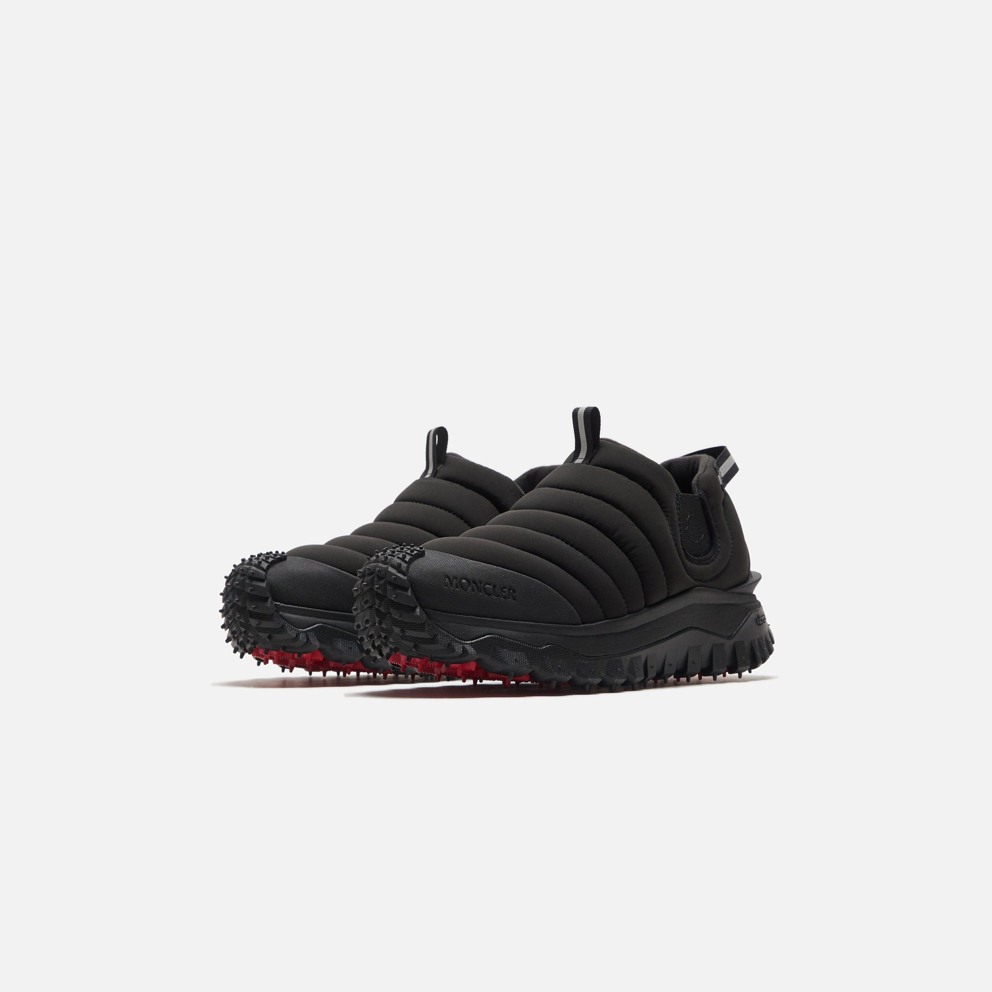 Оригінальна Apres Trail Low Top Sneakers Black Moncler – вид ззаду - MONCLER