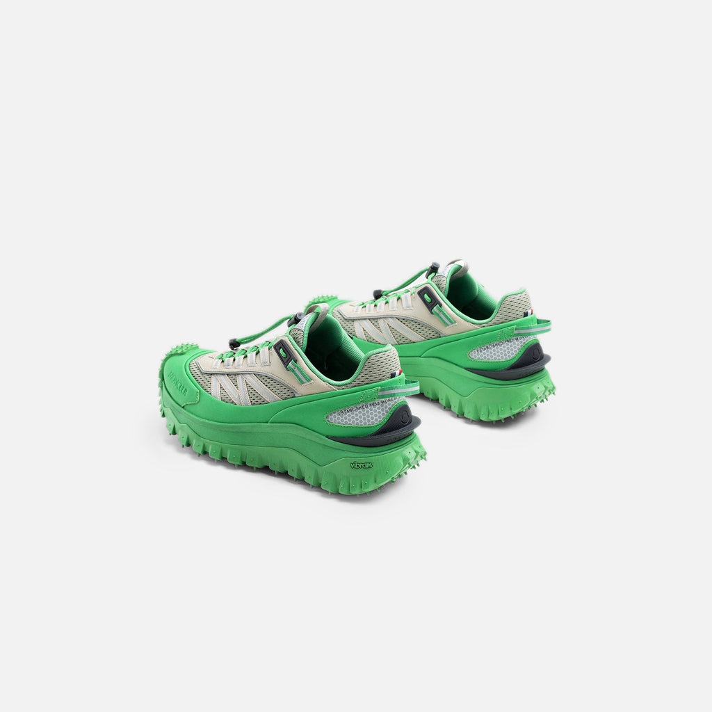 Оригінальна Trailgrip Low Top Sneakers Green Taupe Moncler – збільшений вид