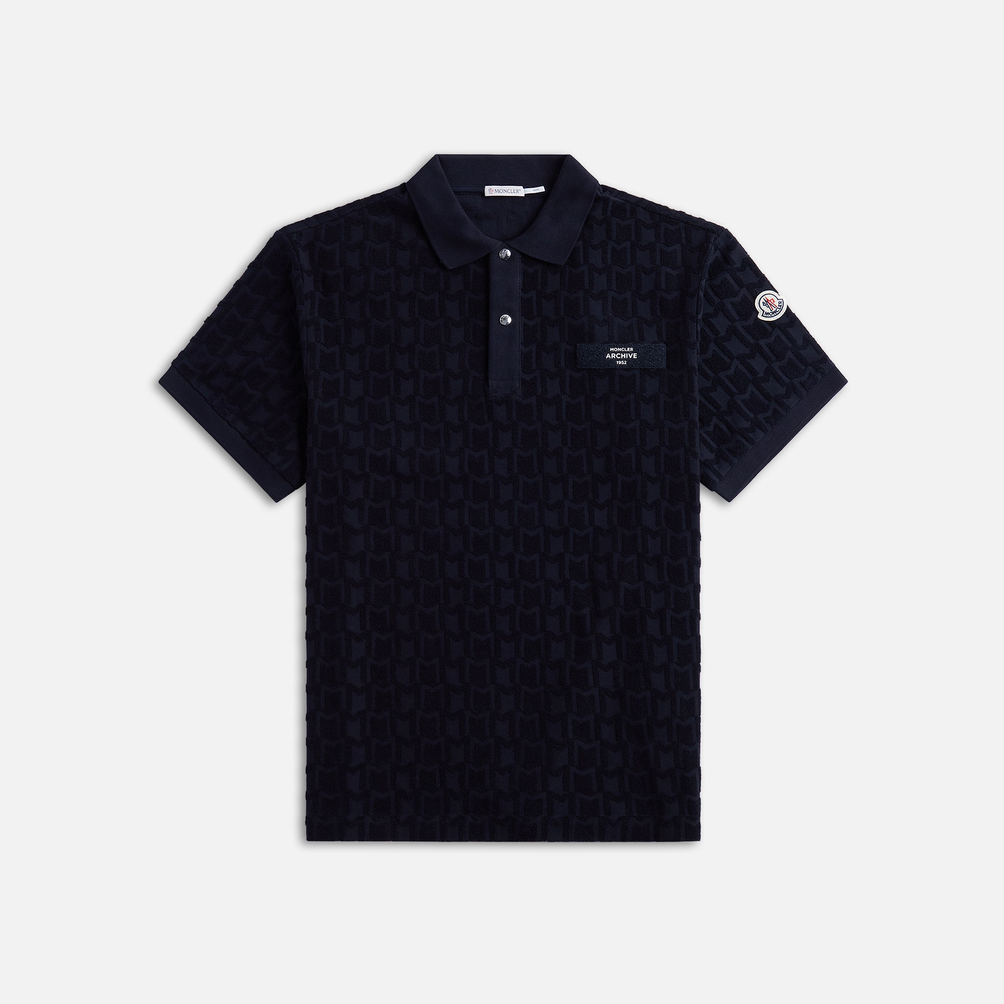 Оригінальна Polo Night Blue Moncler – боковий вид