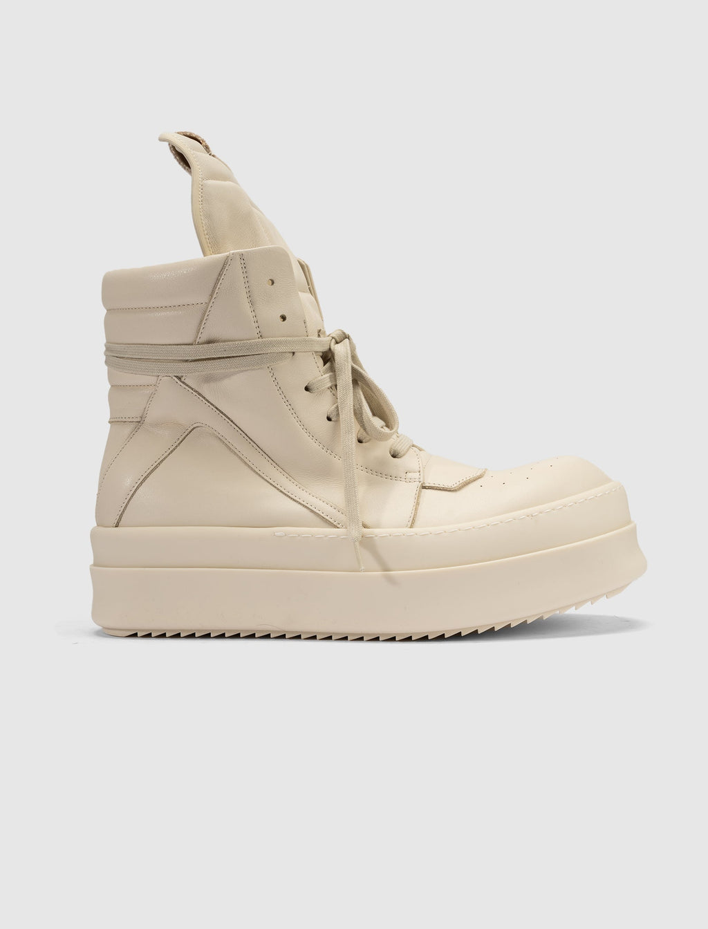 Megabumper Geobasket Rick owens – Гарантія оригінальності – боковий вид