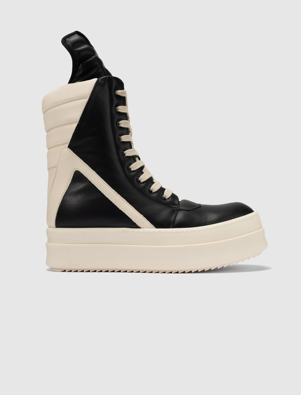 Porterville Mega Geobasket Sneakers Rick owens – Гарантія оригінальності – боковий вид