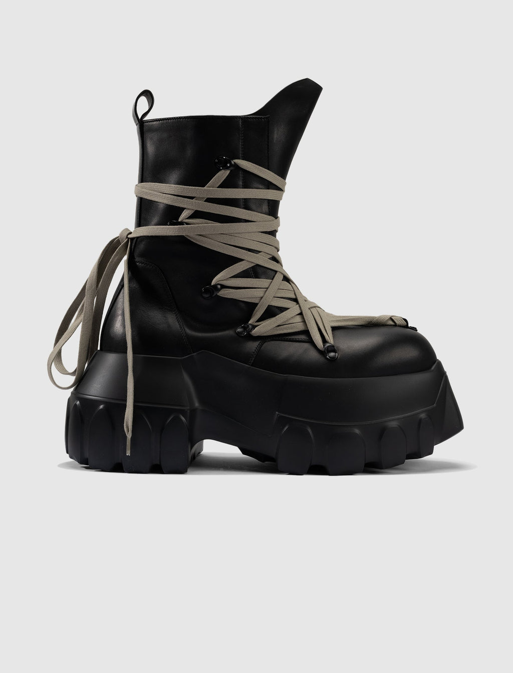 Megalaced Mega Tractor Boots Rick owens оригінал – Купити в Україні – боковий вид