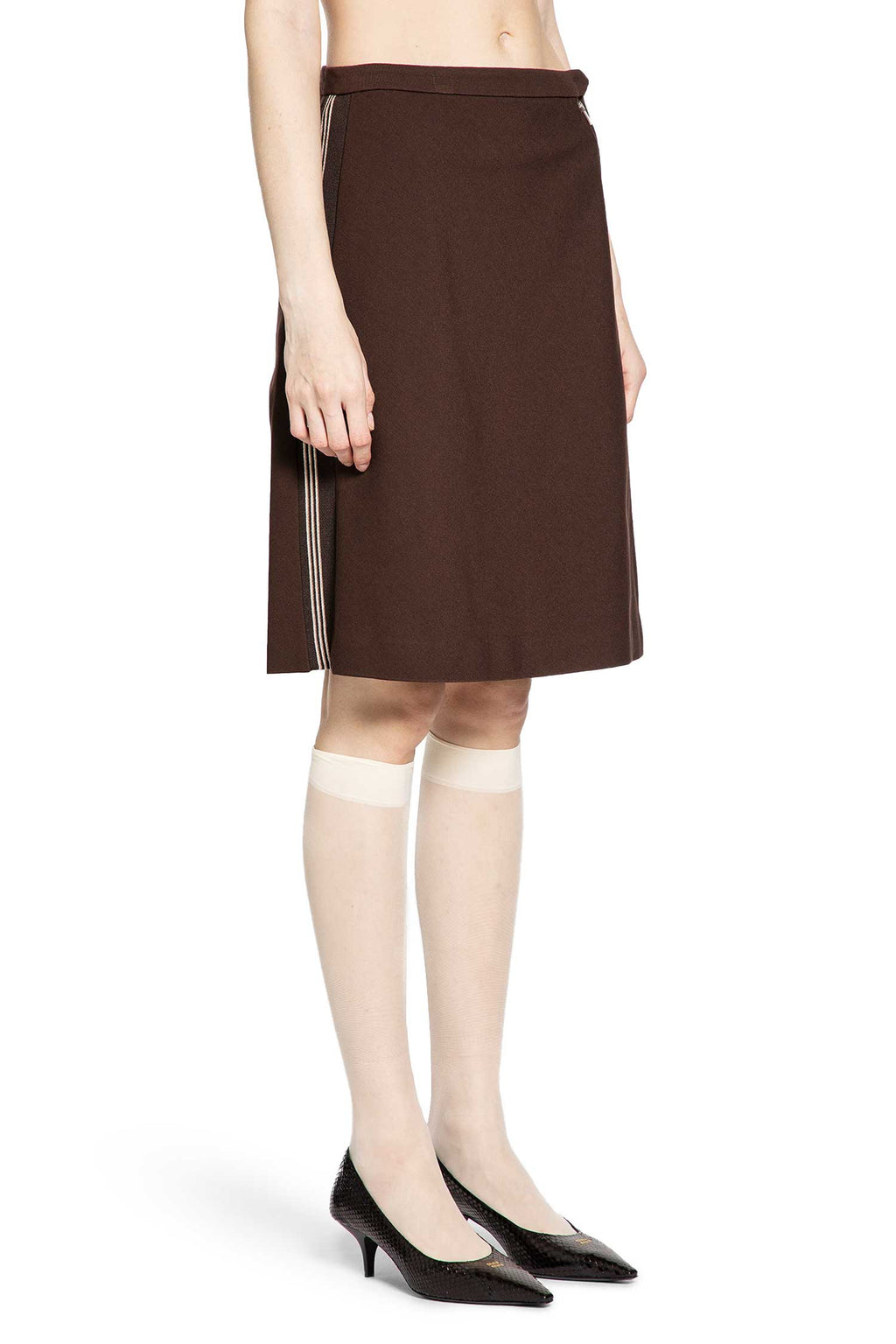 Fabric Stitch Knit Skirt Miu miu – Гарантія оригінальності – детальний вид