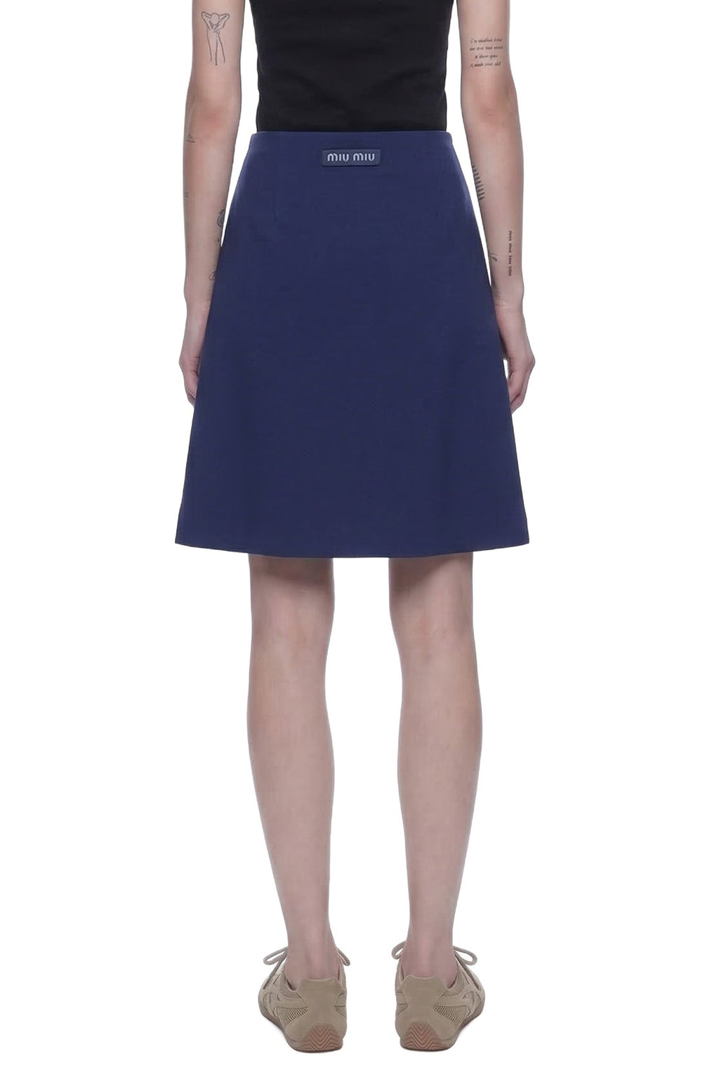 Techncal Jersey Skirt Miu miu оригінал – Купити в Україні – детальний вид