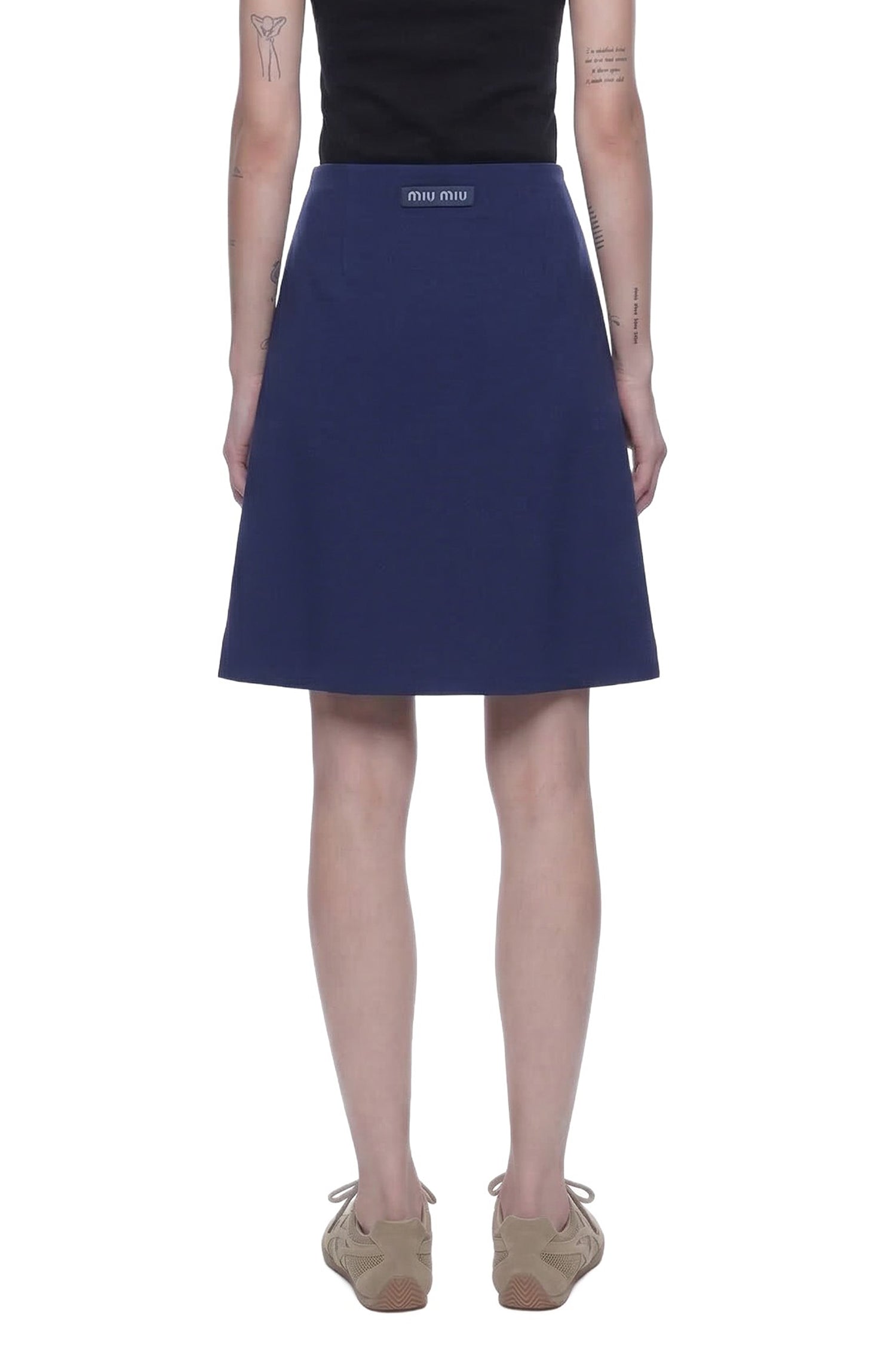 Techncal Jersey Skirt Miu miu оригінал – Купити в Україні – детальний вид