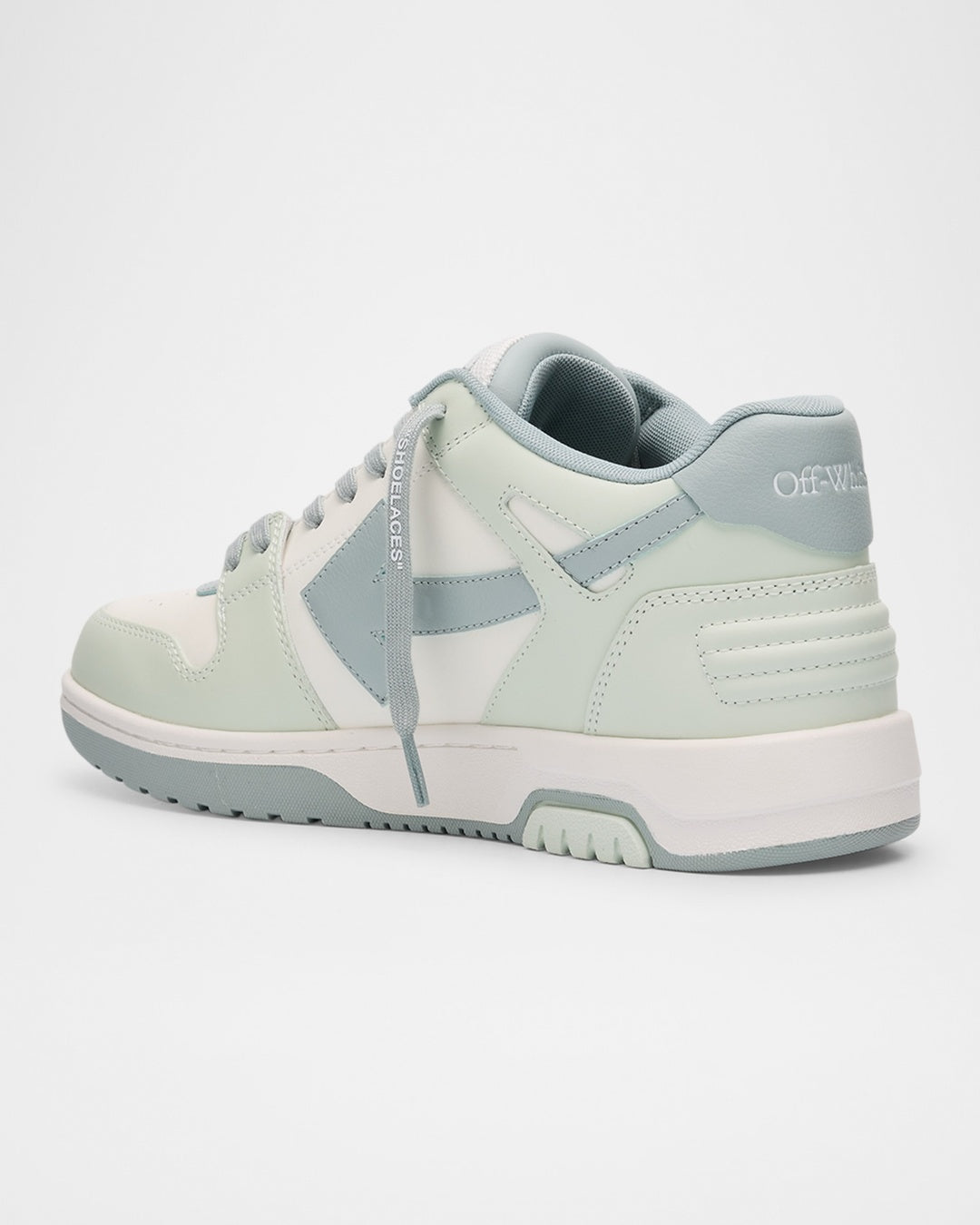 Out Of Office Green Sneakers Off-white оригінал – Купити в Україні – вид ззаду - OFF-WHITE