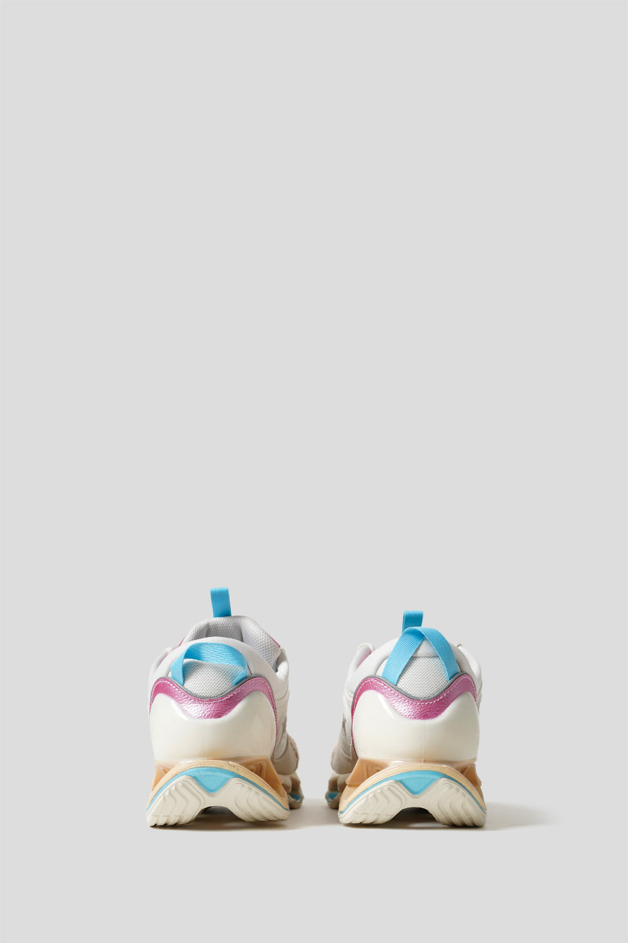 SNEAKERS WAVE PROPHECY B2 WHITE SAND, GOLD AND SKY BLUE MIZUNO оригінал – Купити в Україні – вид 6