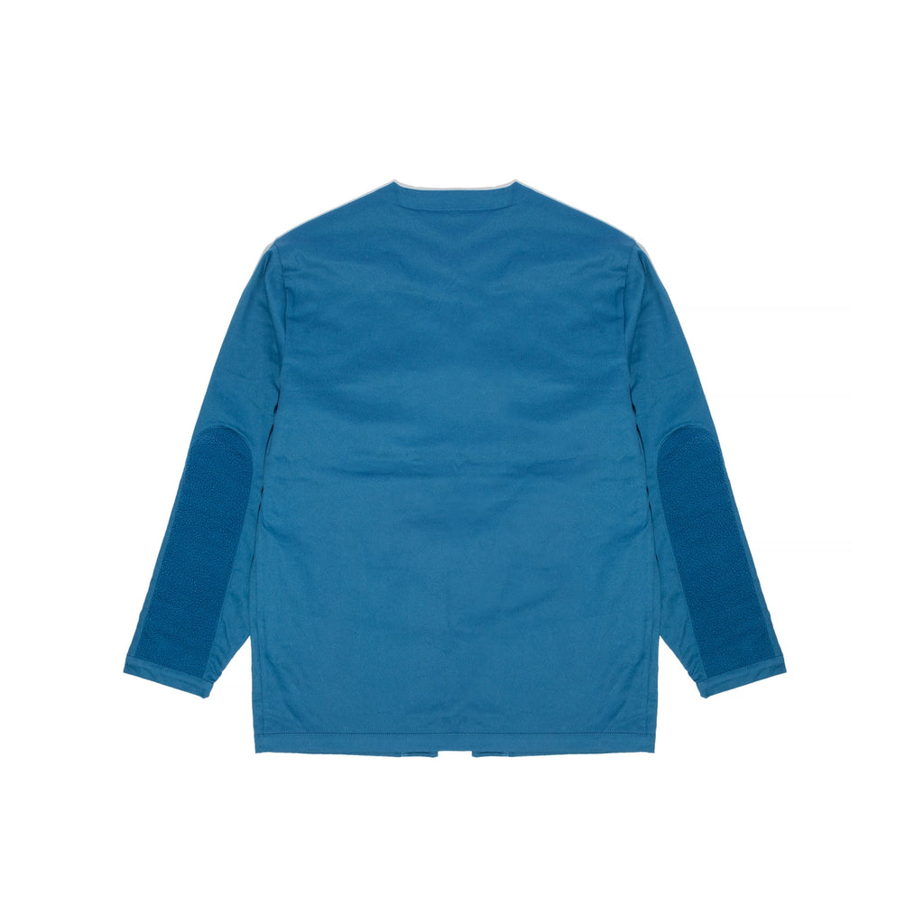 Оригінальна X Salehe Mens Peace Hand Shacket Oxygen Blue New balance – вид ззаду