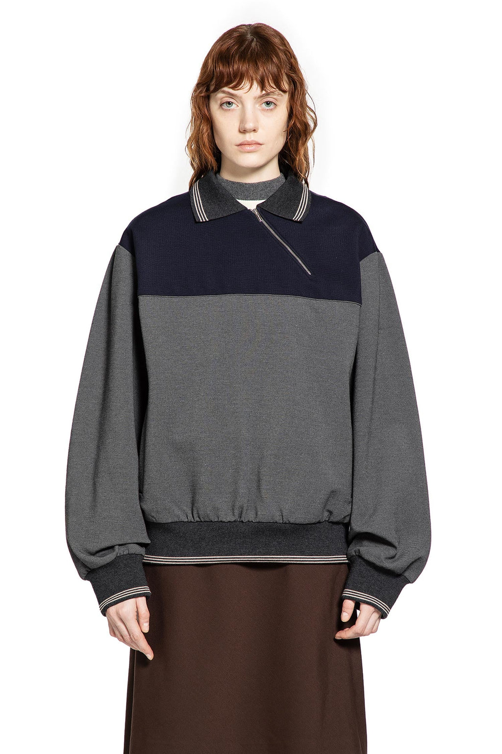 Zipper Sweatshirt Miu miu оригінал – Купити в Україні – вид ззаду