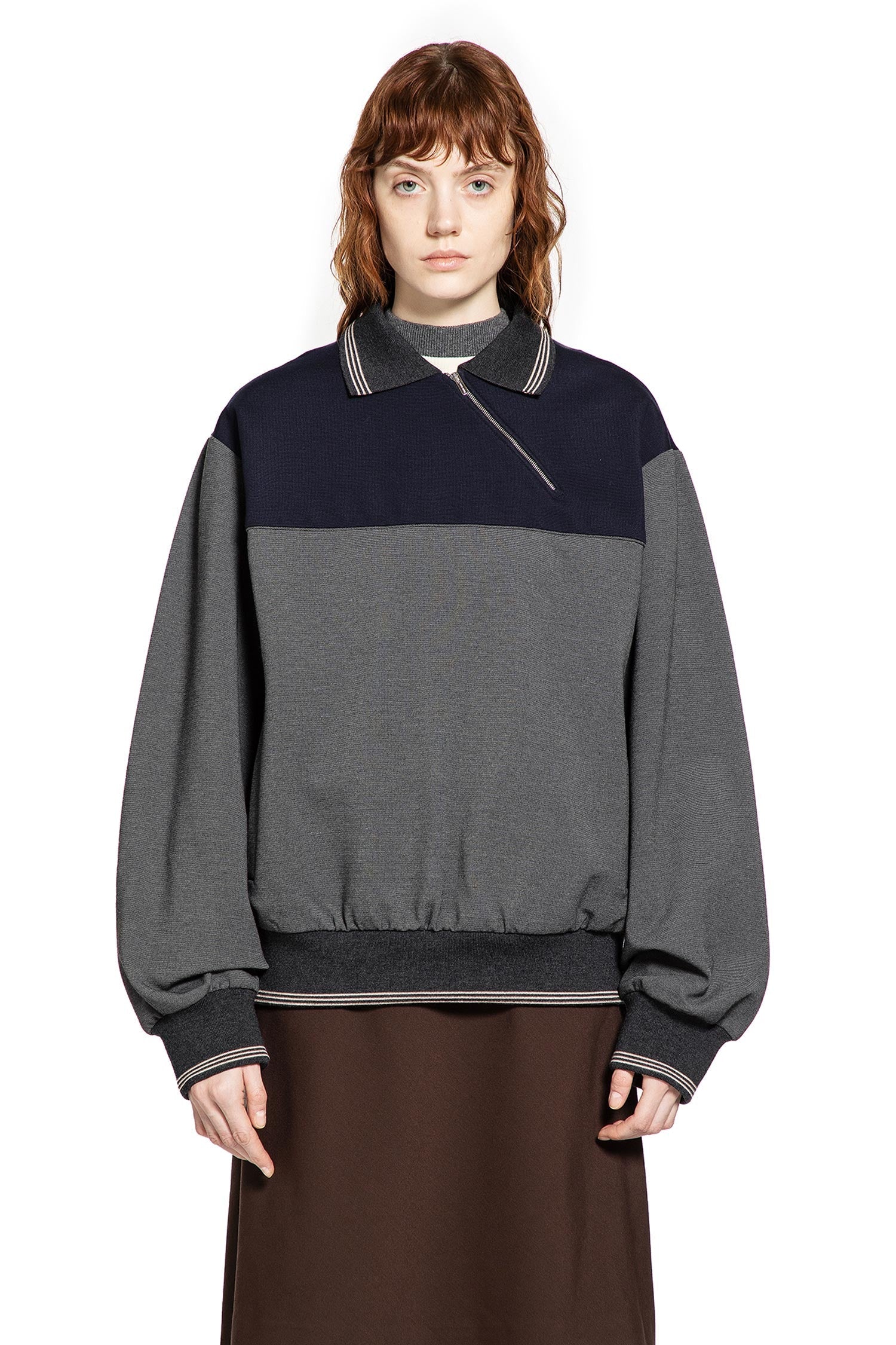 Zipper Sweatshirt Miu miu оригінал – Купити в Україні – вид ззаду