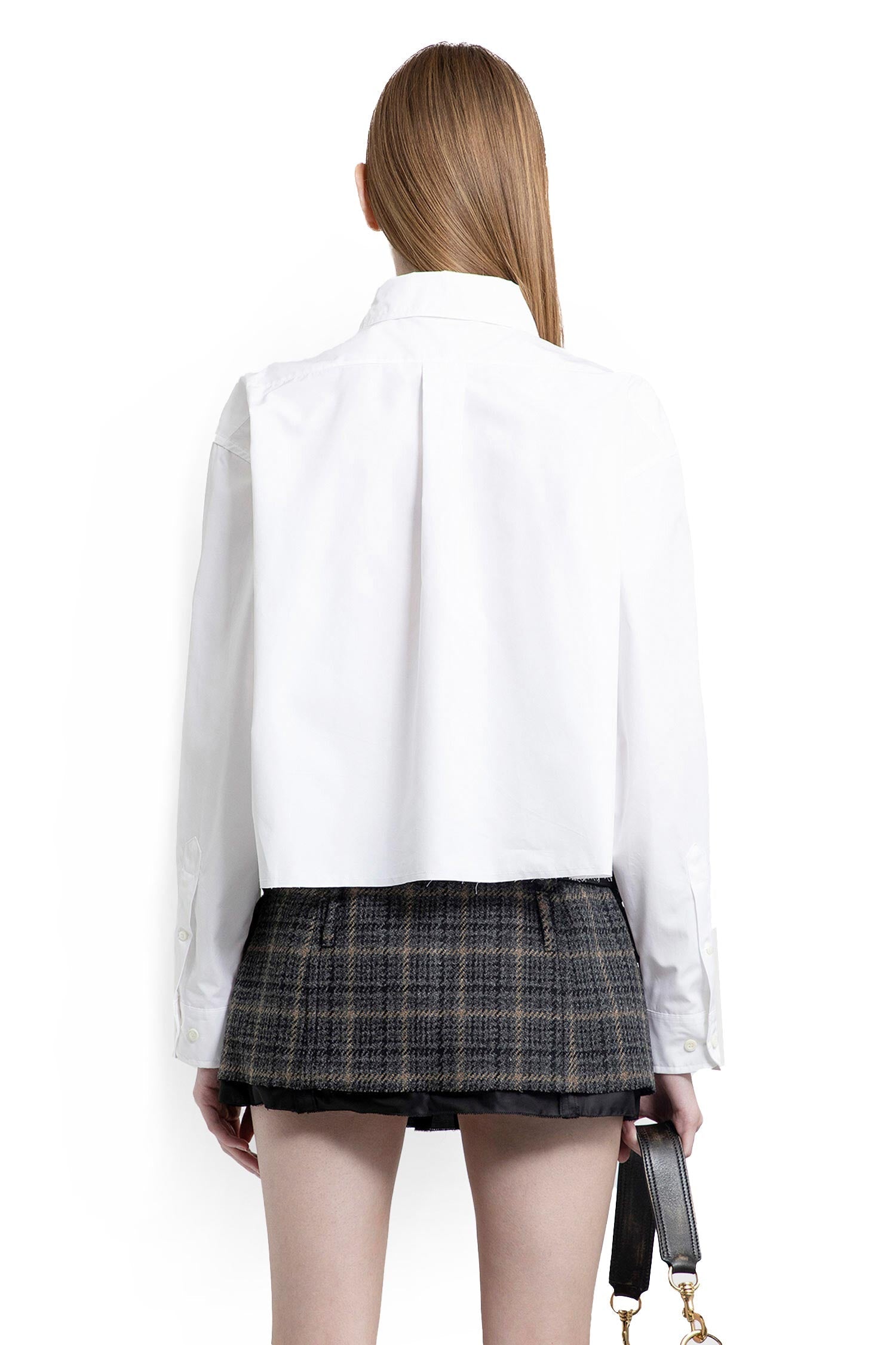 Cotton Poplin Shirt Miu miu оригінал – Купити в Україні – збільшений вид