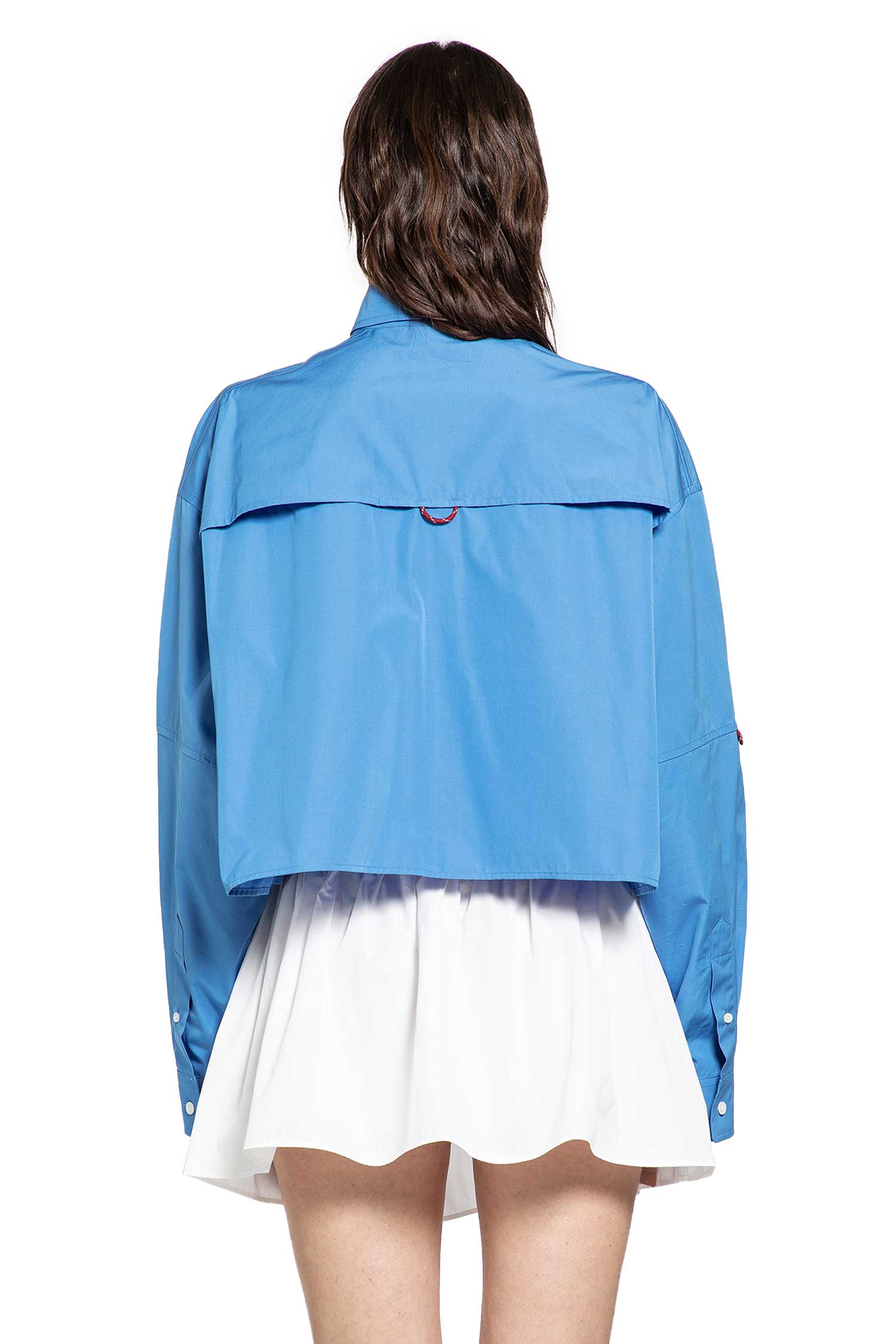 Cropped Poplin Shirt Miu miu – Гарантія оригінальності – збільшений вид