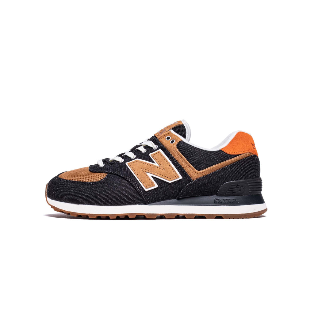 Mens 574 Shoes Black New balance – Гарантія оригінальності – боковий вид