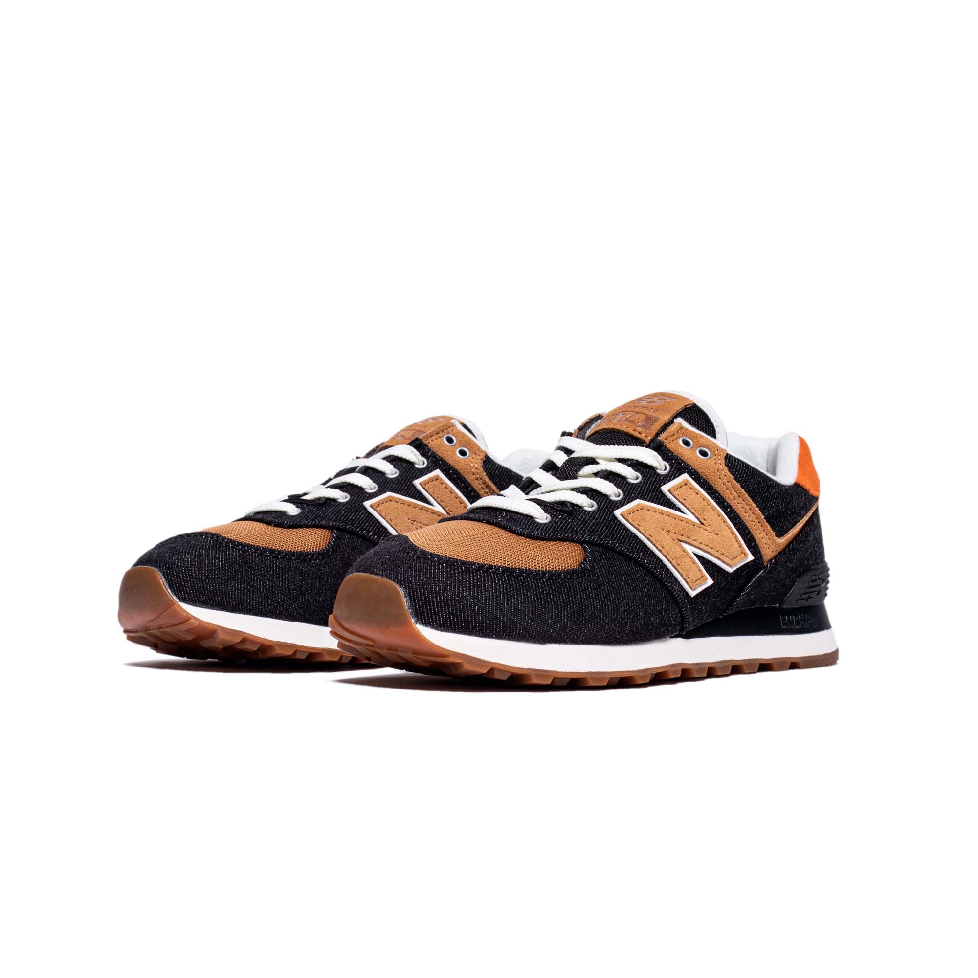 Mens 574 Shoes Black New balance – Гарантія оригінальності – вид ззаду