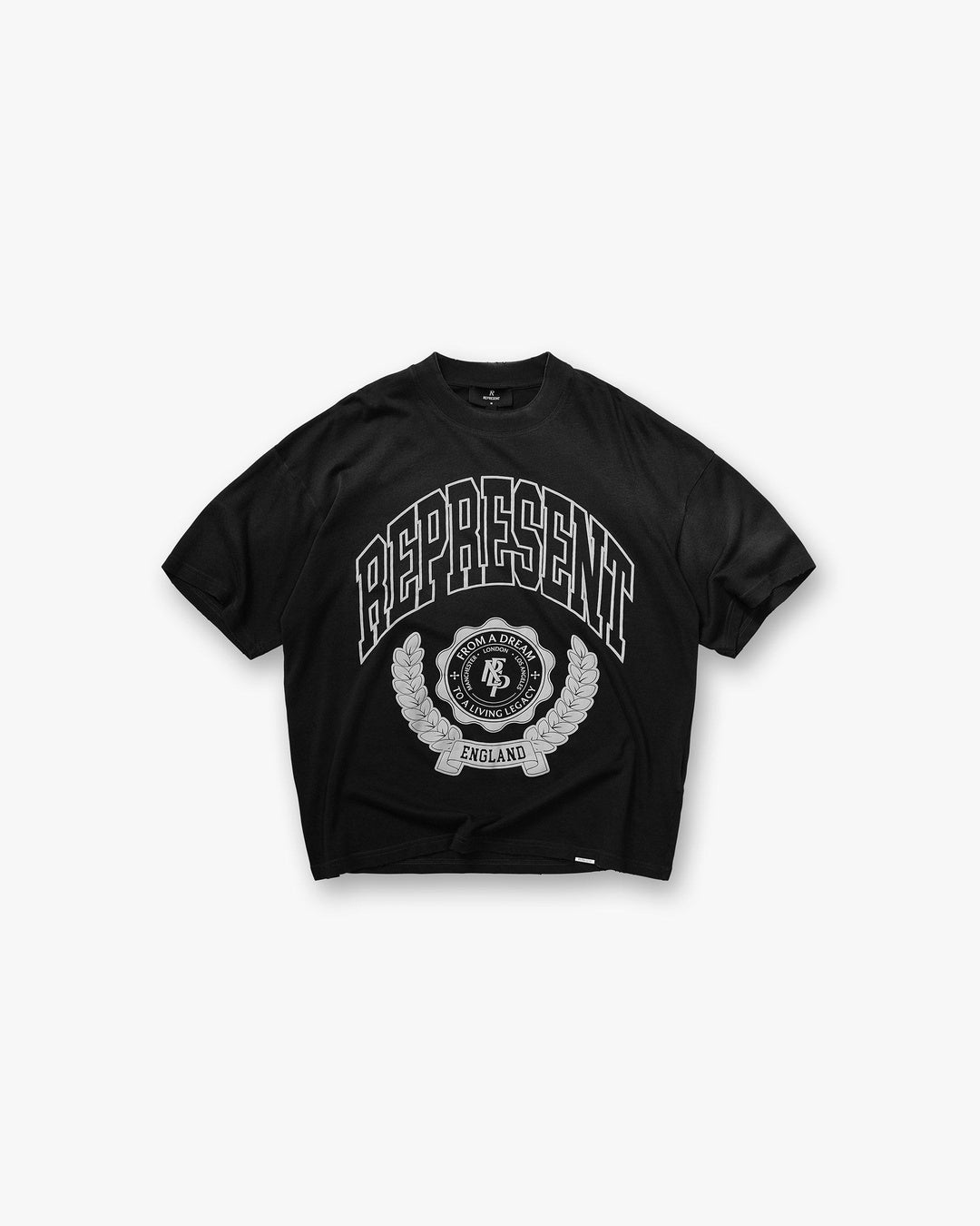 Legacy Crest T-Shirt Represent оригінал – Купити в Україні – боковий вид