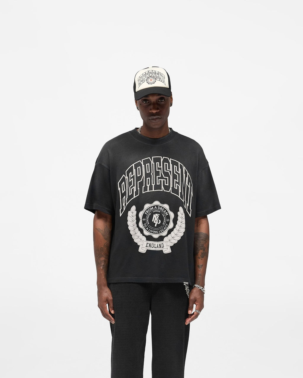 Legacy Crest T-Shirt Represent оригінал – Купити в Україні – збільшений вид