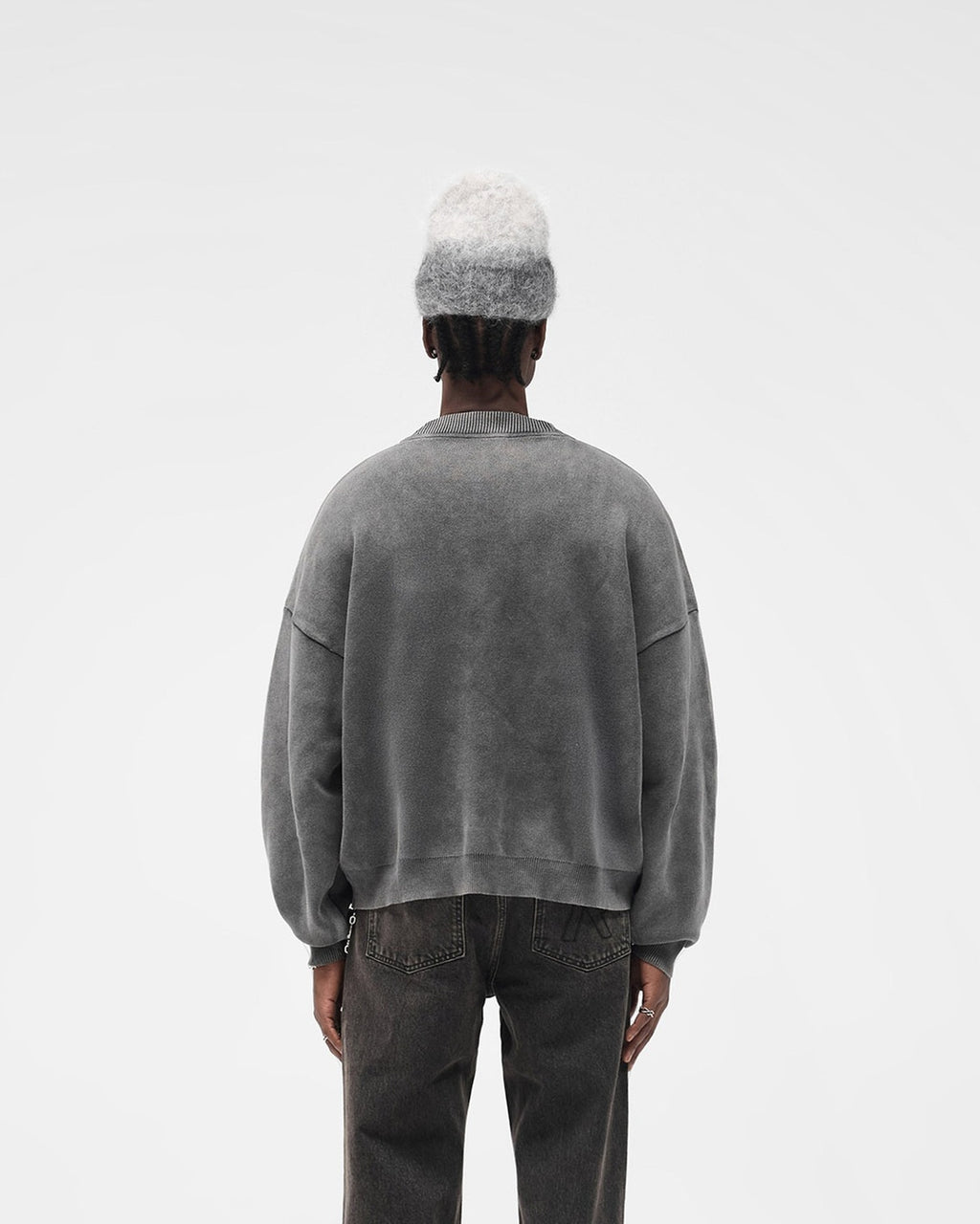 Stamped Sweater Represent оригінал – Купити в Україні – вид ззаду