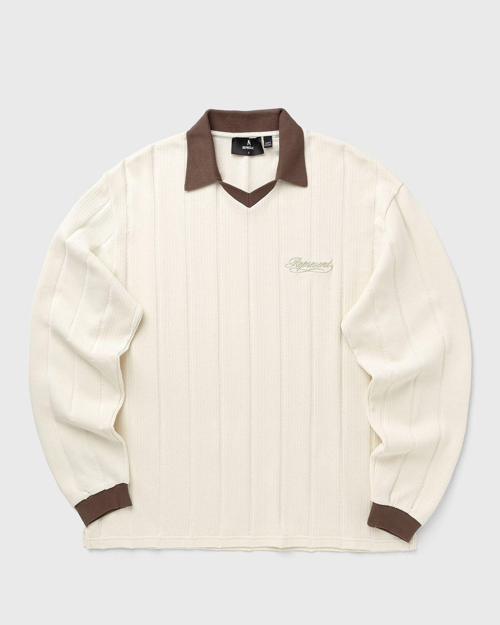 Retro Football Long Sleeve T-Shirt Represent оригінал – Купити в Україні – боковий вид
