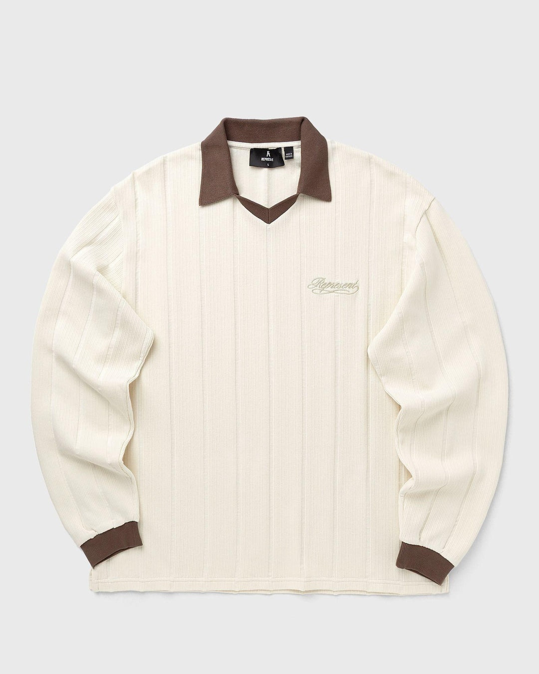 Retro Football Long Sleeve T-Shirt Represent оригінал – Купити в Україні – боковий вид