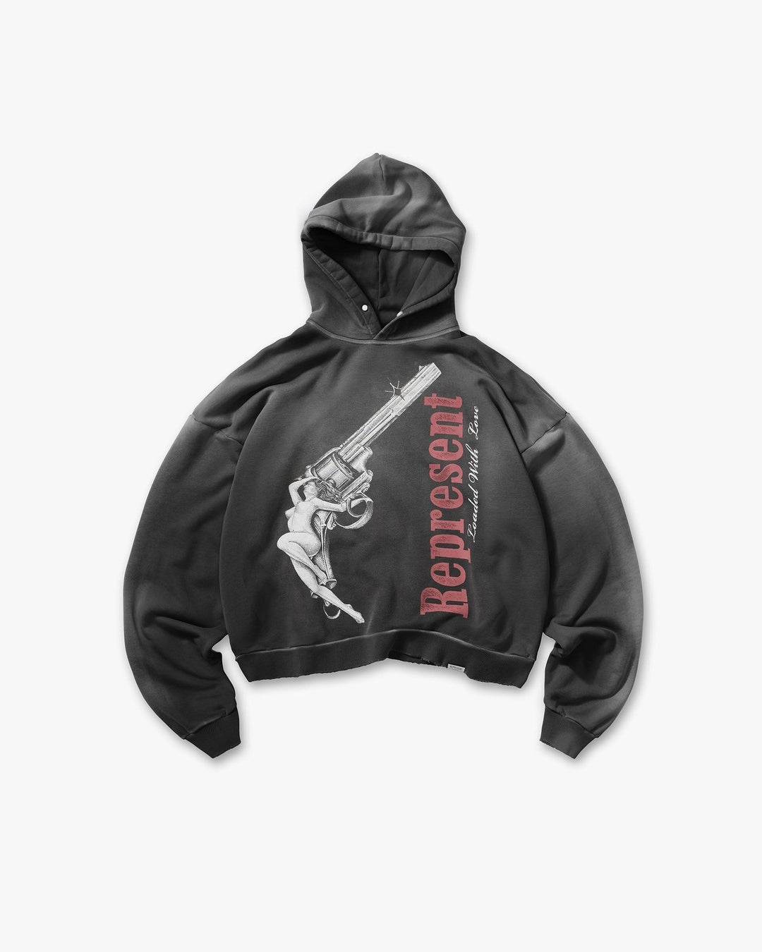 Loaded With Love Hoodie Represent оригінал – Купити в Україні – боковий вид