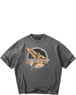 Golden Tour Sun Fade Grey T-Shirt Represent оригінал – Купити в Україні