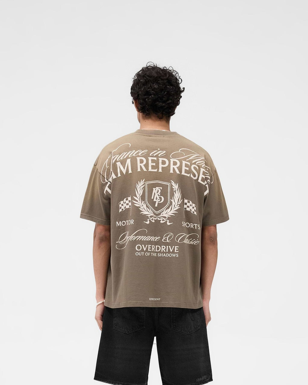 Crest Dark Taupe T-Shirt Represent оригінал – Купити в Україні – додатковий вид 5