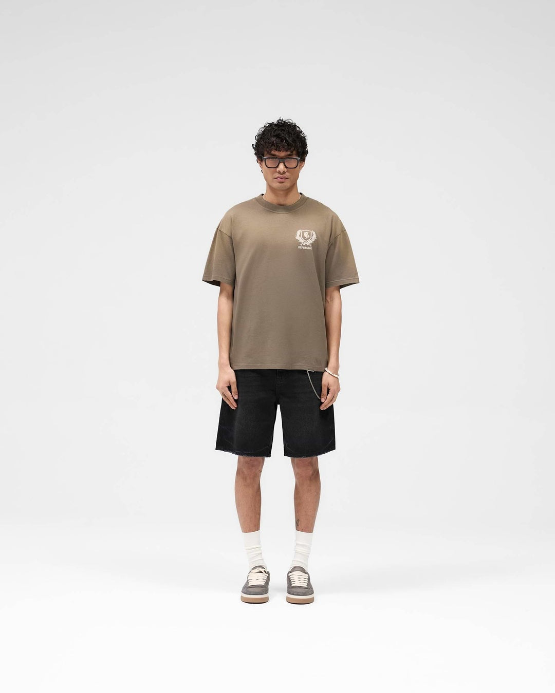 Crest Dark Taupe T-Shirt Represent оригінал – Купити в Україні – додатковий вид 6