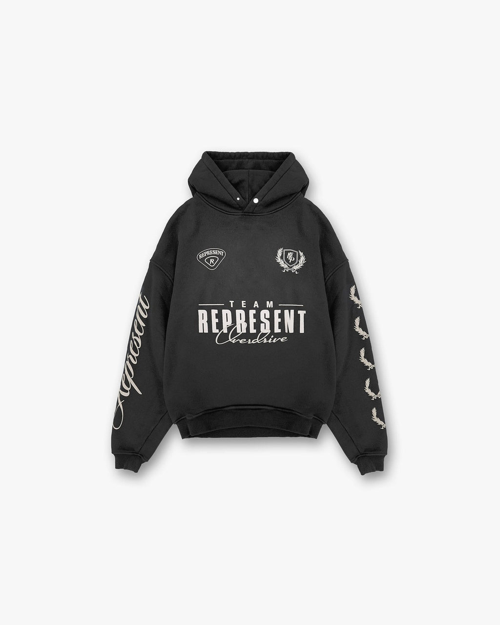 World Championship Black Hoodie Represent оригінал – Купити в Україні – боковий вид