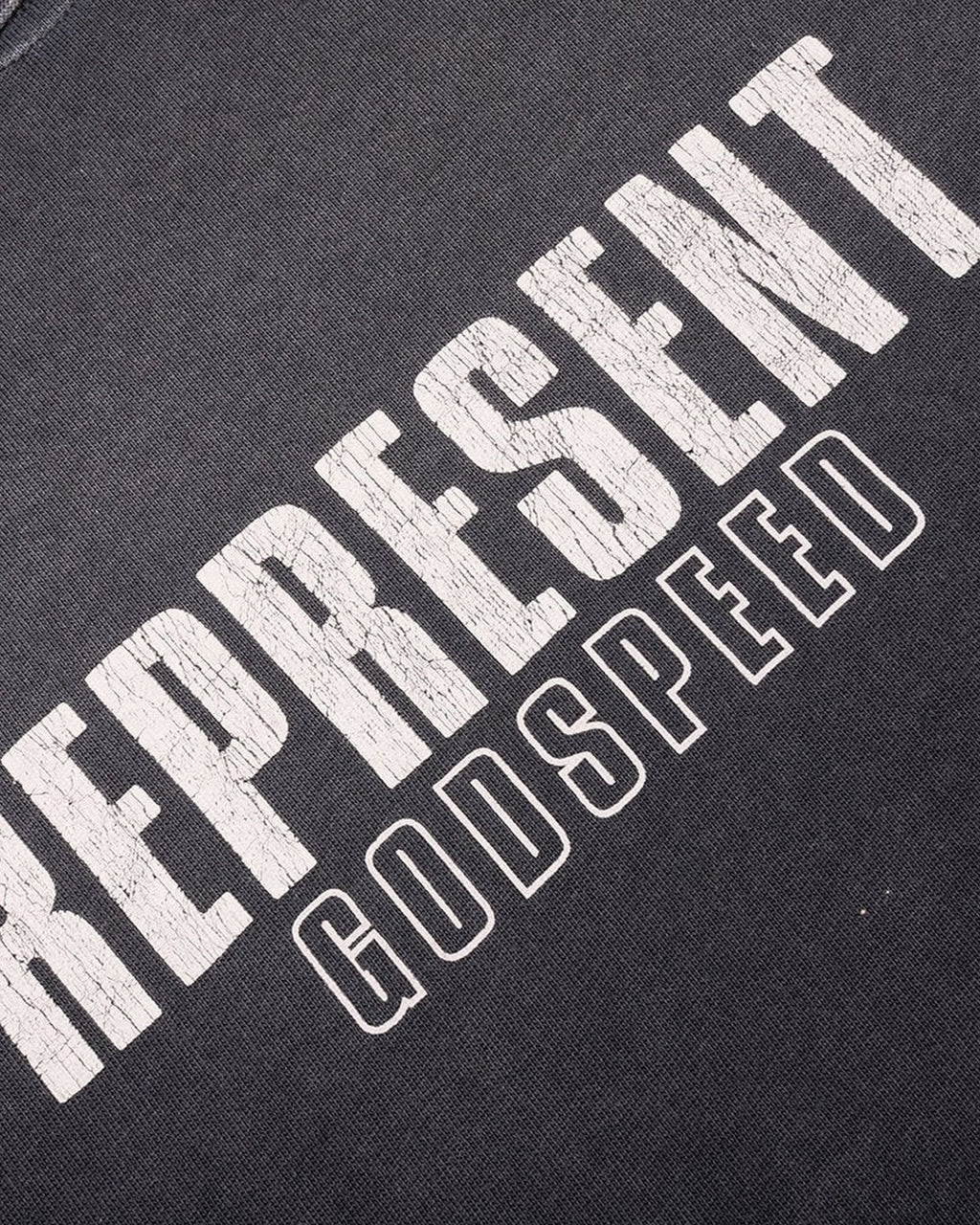 Godspeed Aged Black T-Shirt Represent оригінал – Купити в Україні – детальний вид