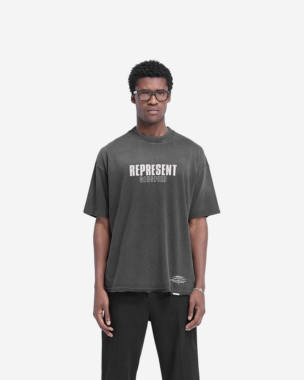 Godspeed Aged Black T-Shirt Represent оригінал – Купити в Україні – додатковий вид 7