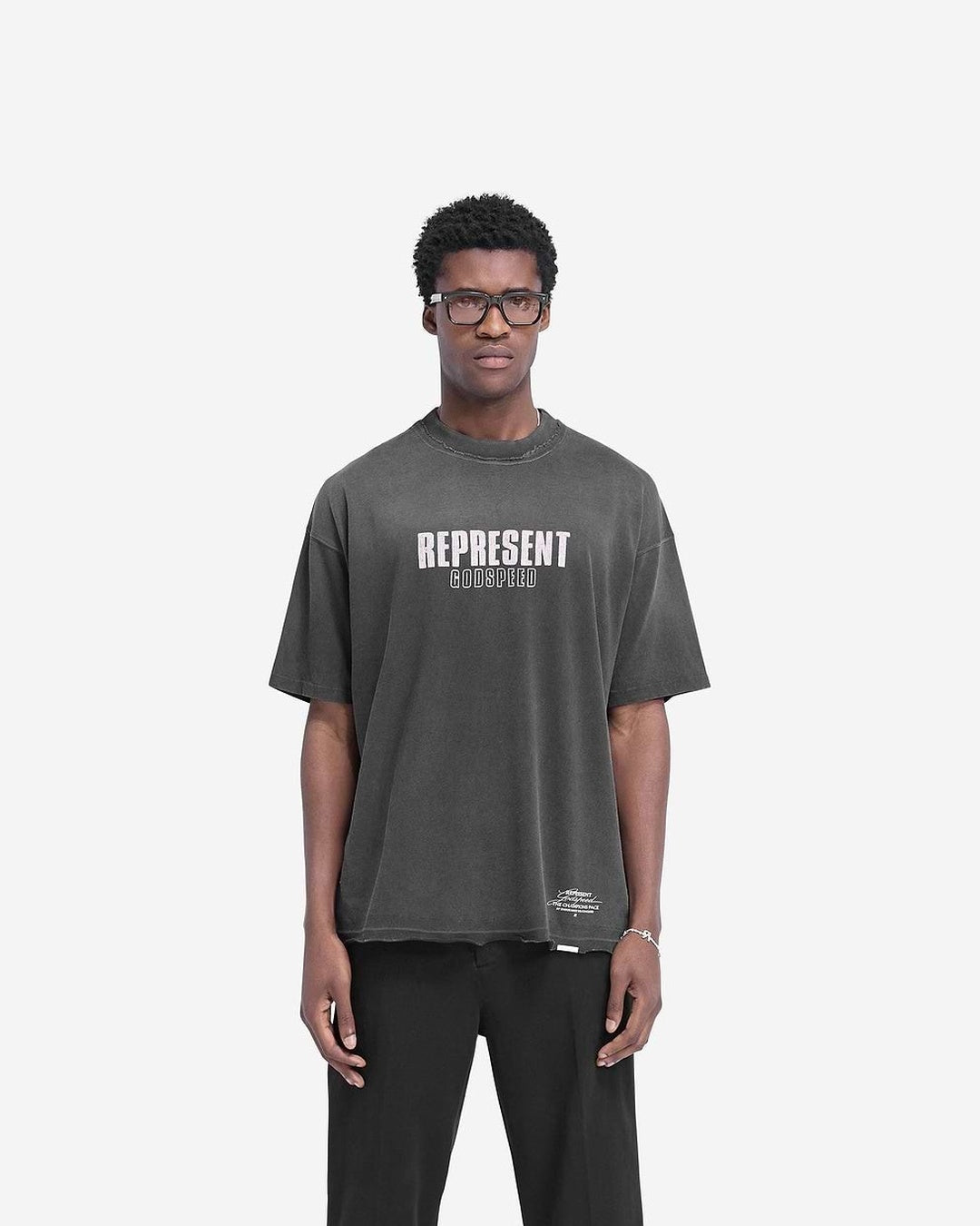 Godspeed Aged Black T-Shirt Represent оригінал – Купити в Україні – додатковий вид 7