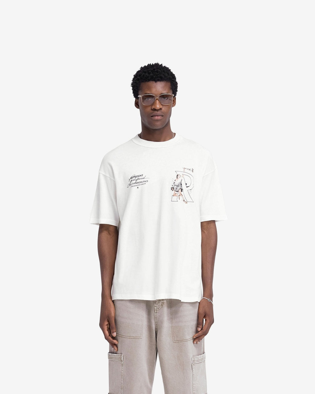 Hermes Flat White T-Shirt Represent оригінал – Купити в Україні – детальний вид