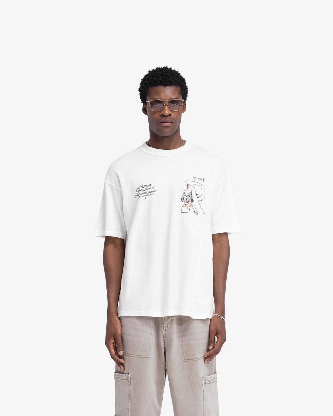 Hermes Flat White T-Shirt Represent оригінал – Купити в Україні – детальний вид