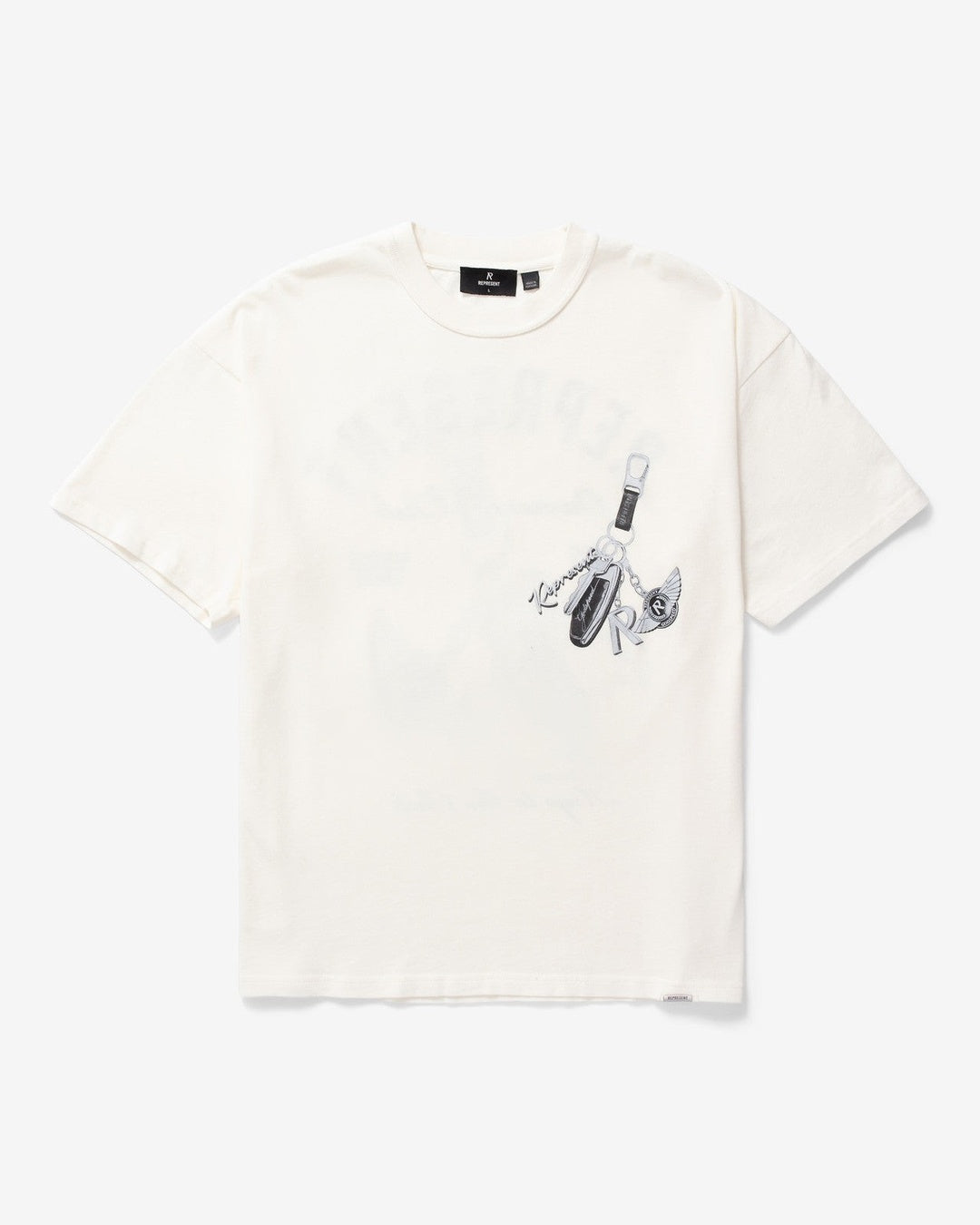 Keys To The Club T-Shirt Represent оригінал – Купити в Україні – боковий вид