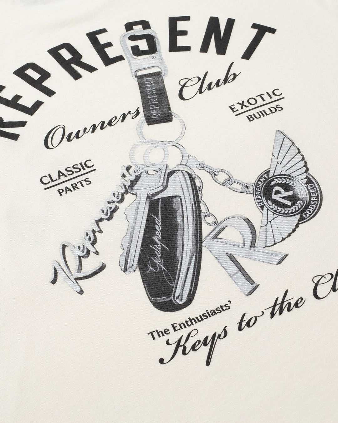 Keys To The Club T-Shirt Represent оригінал – Купити в Україні – детальний вид