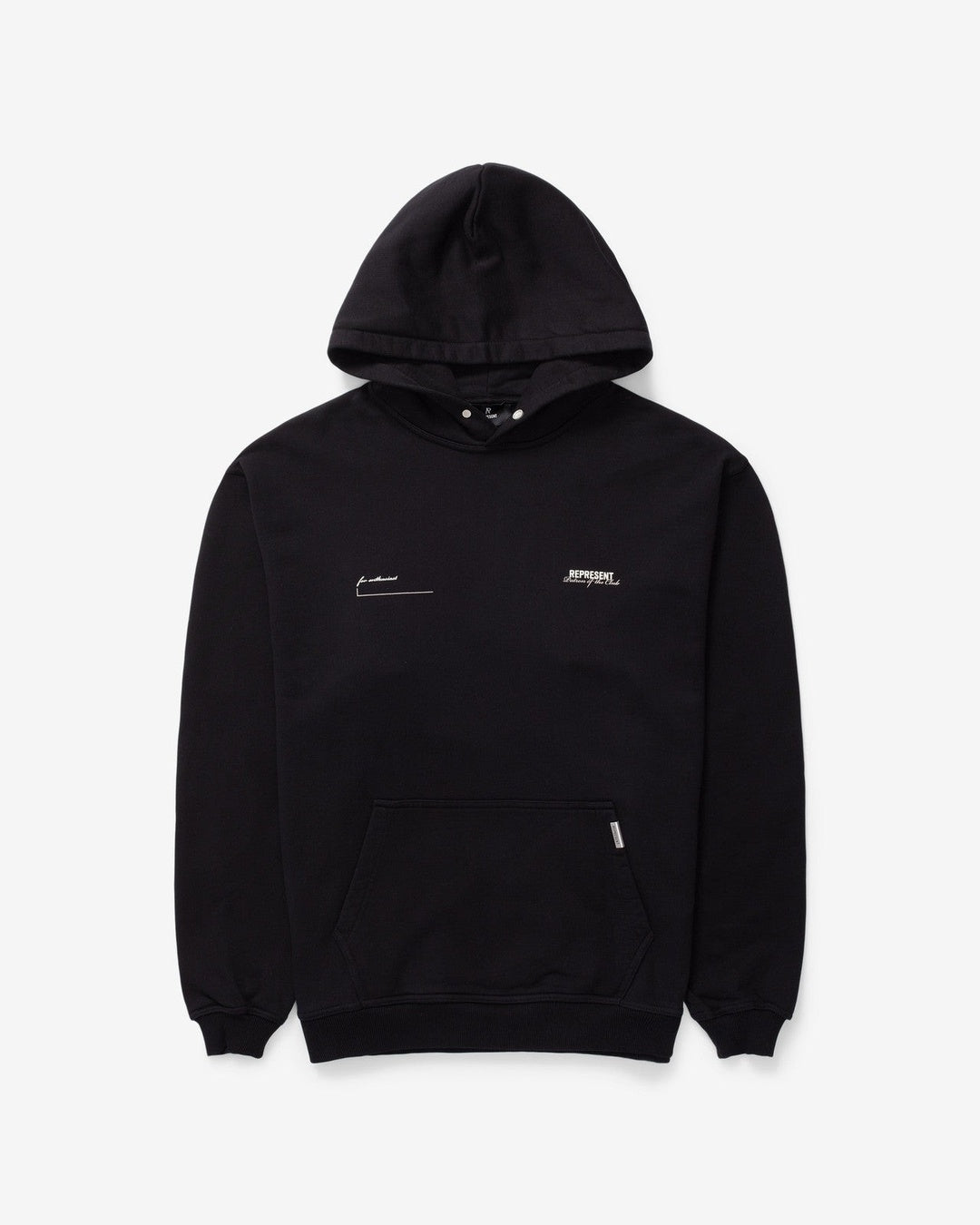 Patron of The Club Black Hoodie Represent оригінал – Купити в Україні – боковий вид