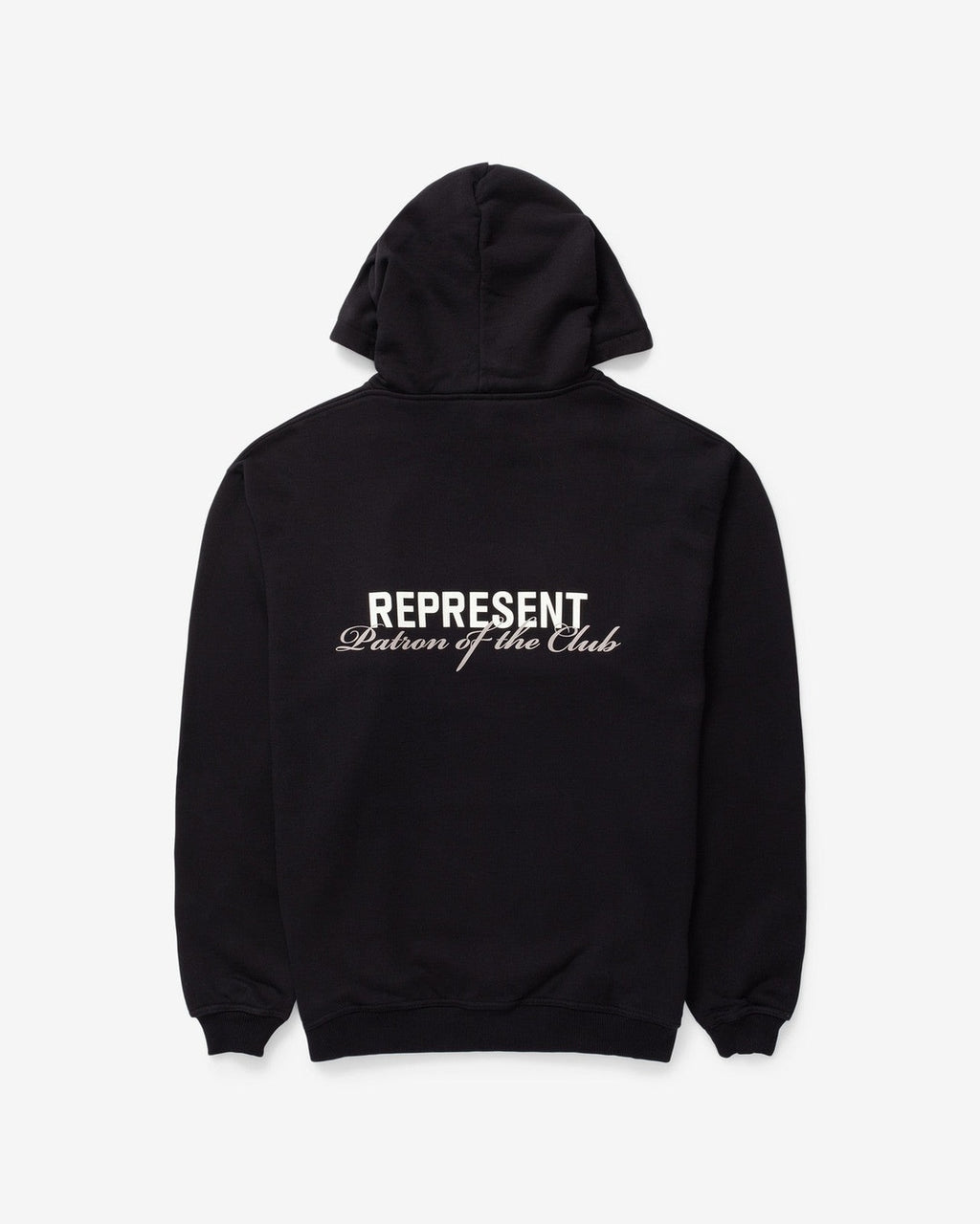 Patron of The Club Black Hoodie Represent оригінал – Купити в Україні – вид ззаду