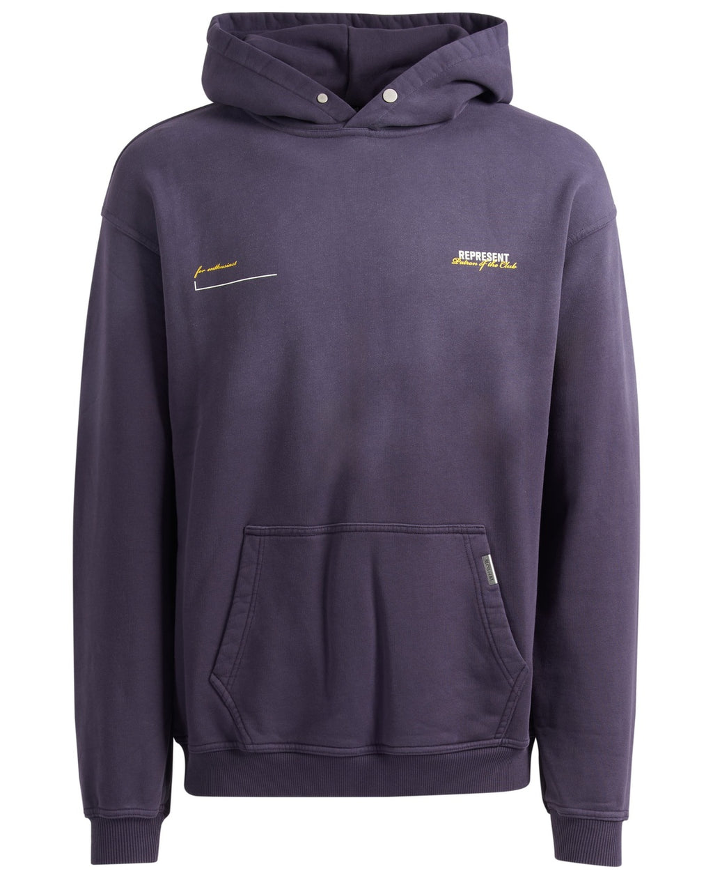 Patron of The Club Plum Hoodie Represent оригінал – Купити в Україні – боковий вид
