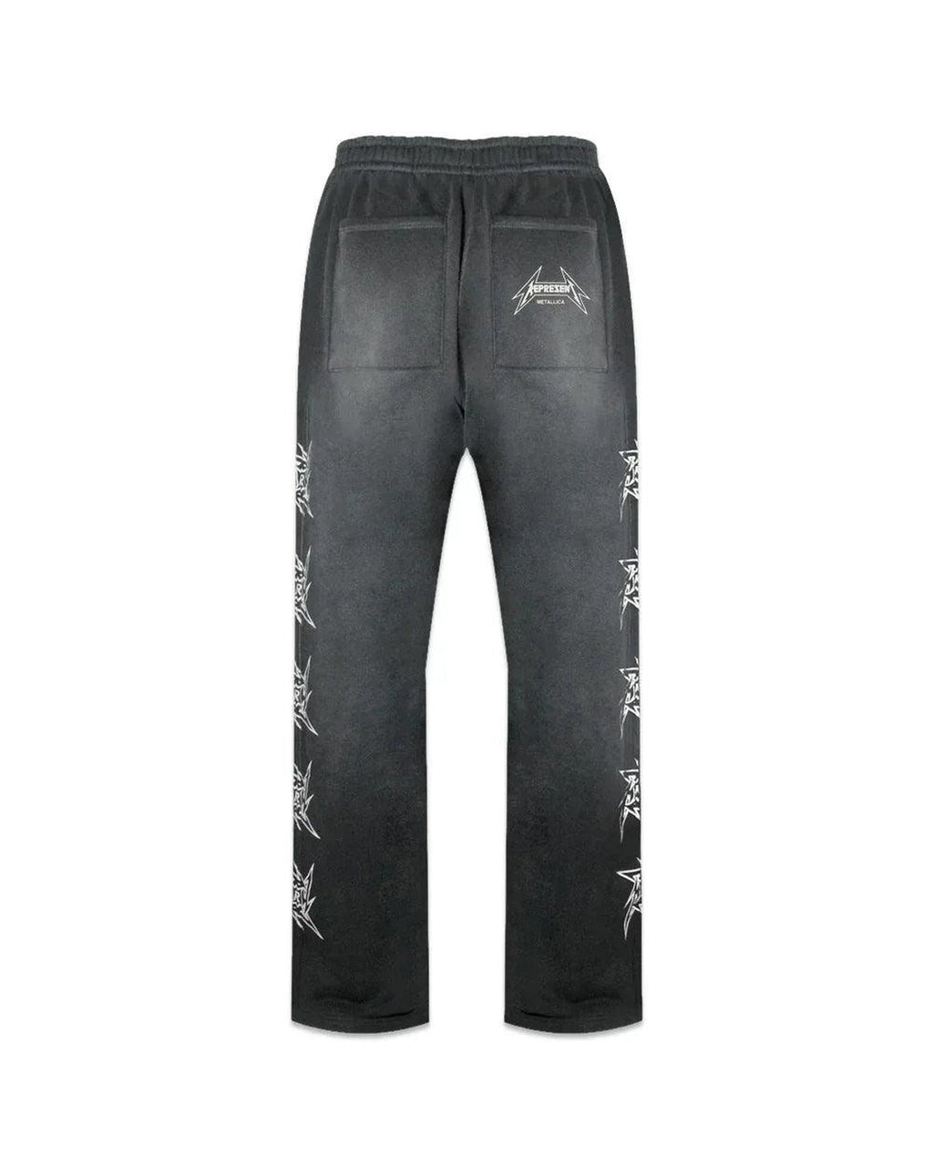 X Metallica Local Crew Sweatpant Represent оригінал – Купити в Україні – вид ззаду