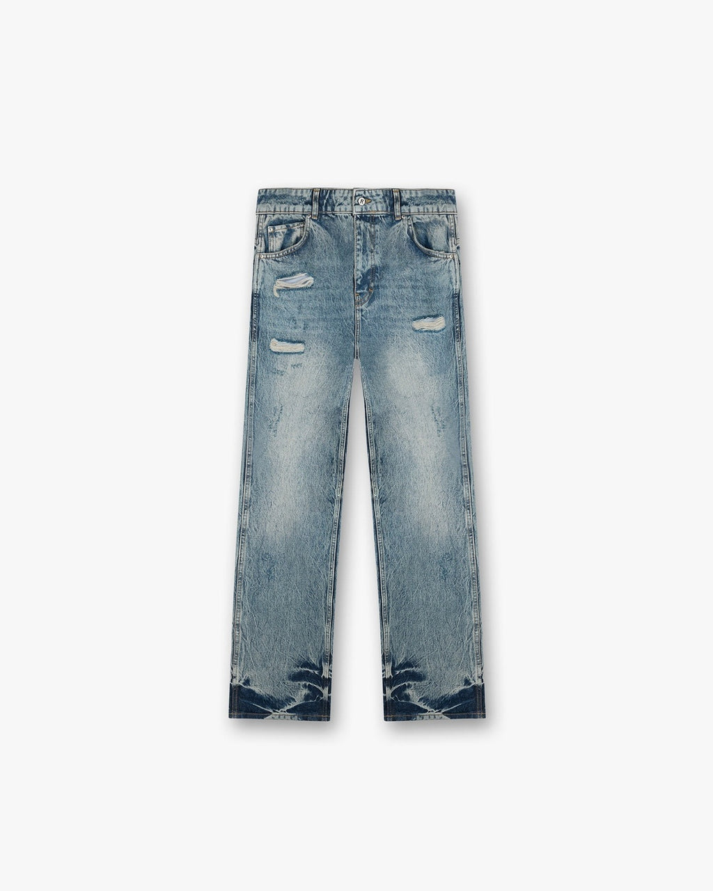 R3 Distressed Baggy Denim Represent оригінал – Купити в Україні – вид ззаду