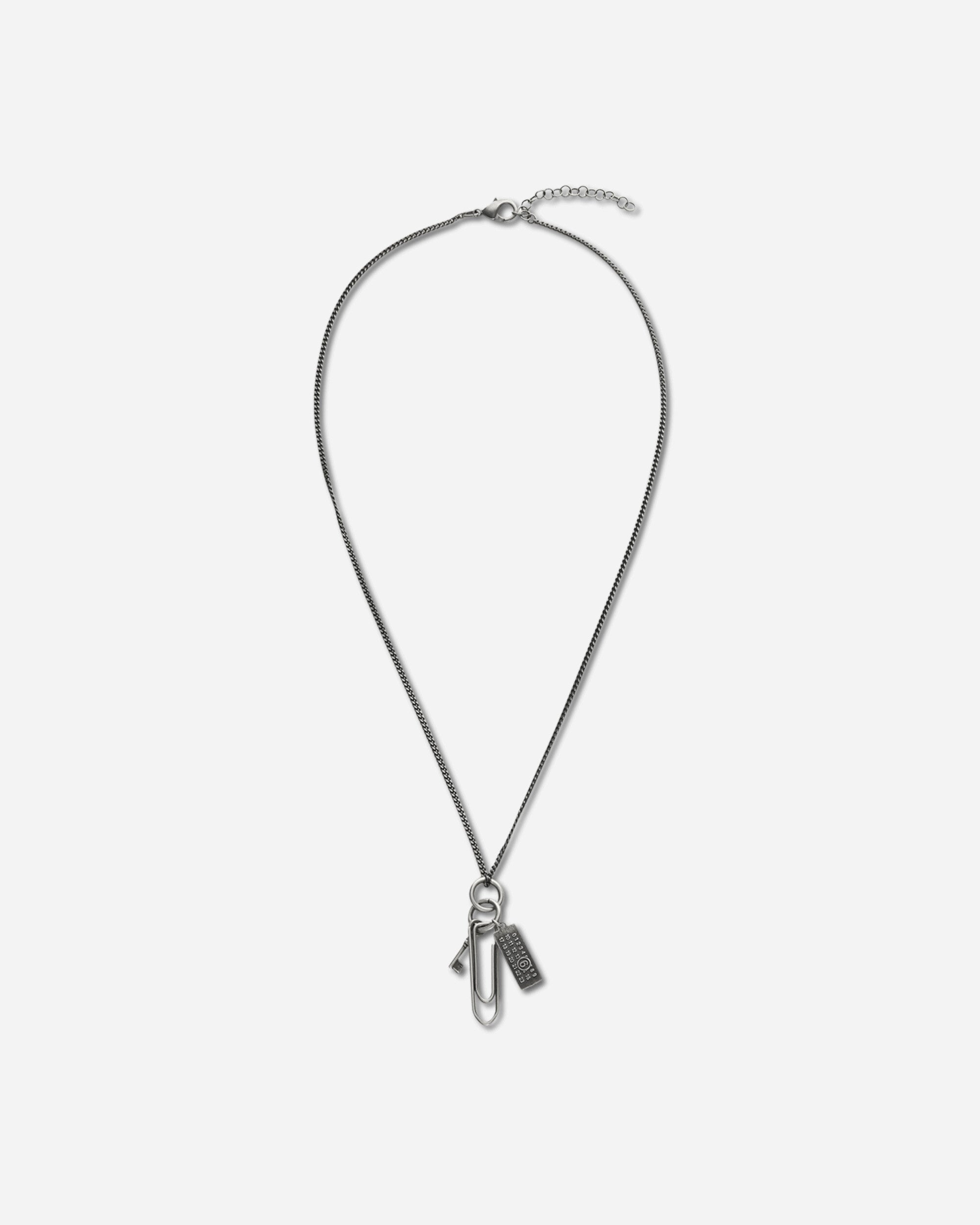 Paperclip Chain Necklace Silver Maison margiela оригінал – Купити в Україні – боковий вид