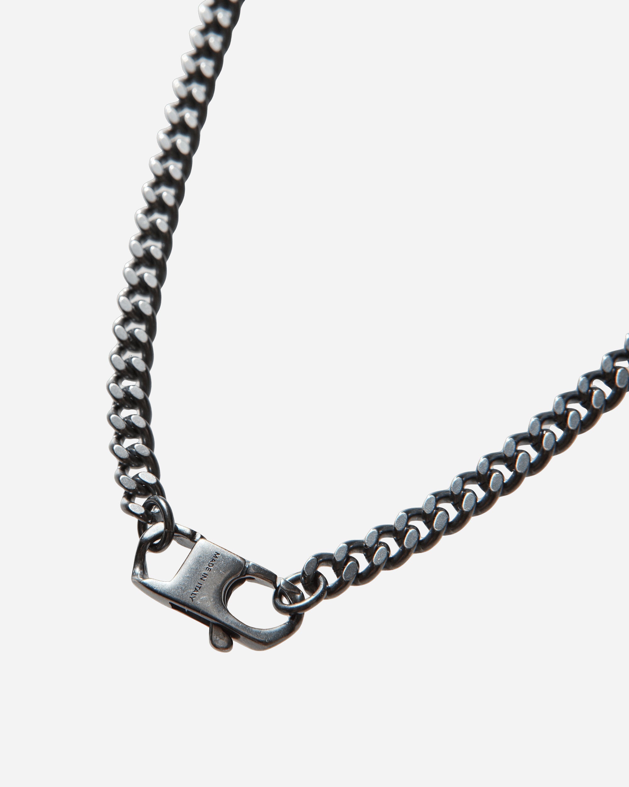 Chain Necklace Silver Maison margiela – Гарантія оригінальності – вид ззаду