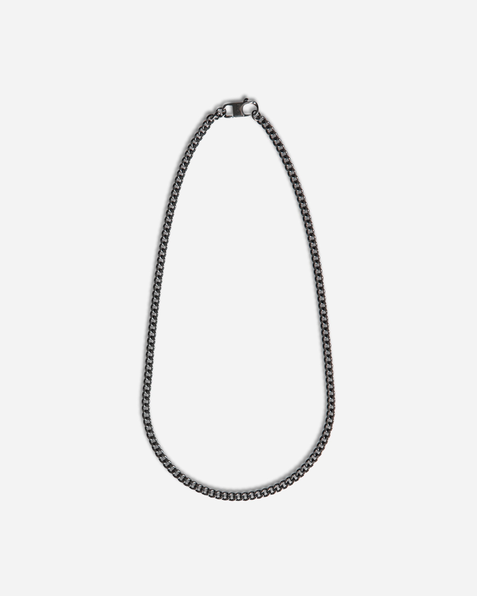 Chain Necklace Silver Maison margiela – Гарантія оригінальності – боковий вид