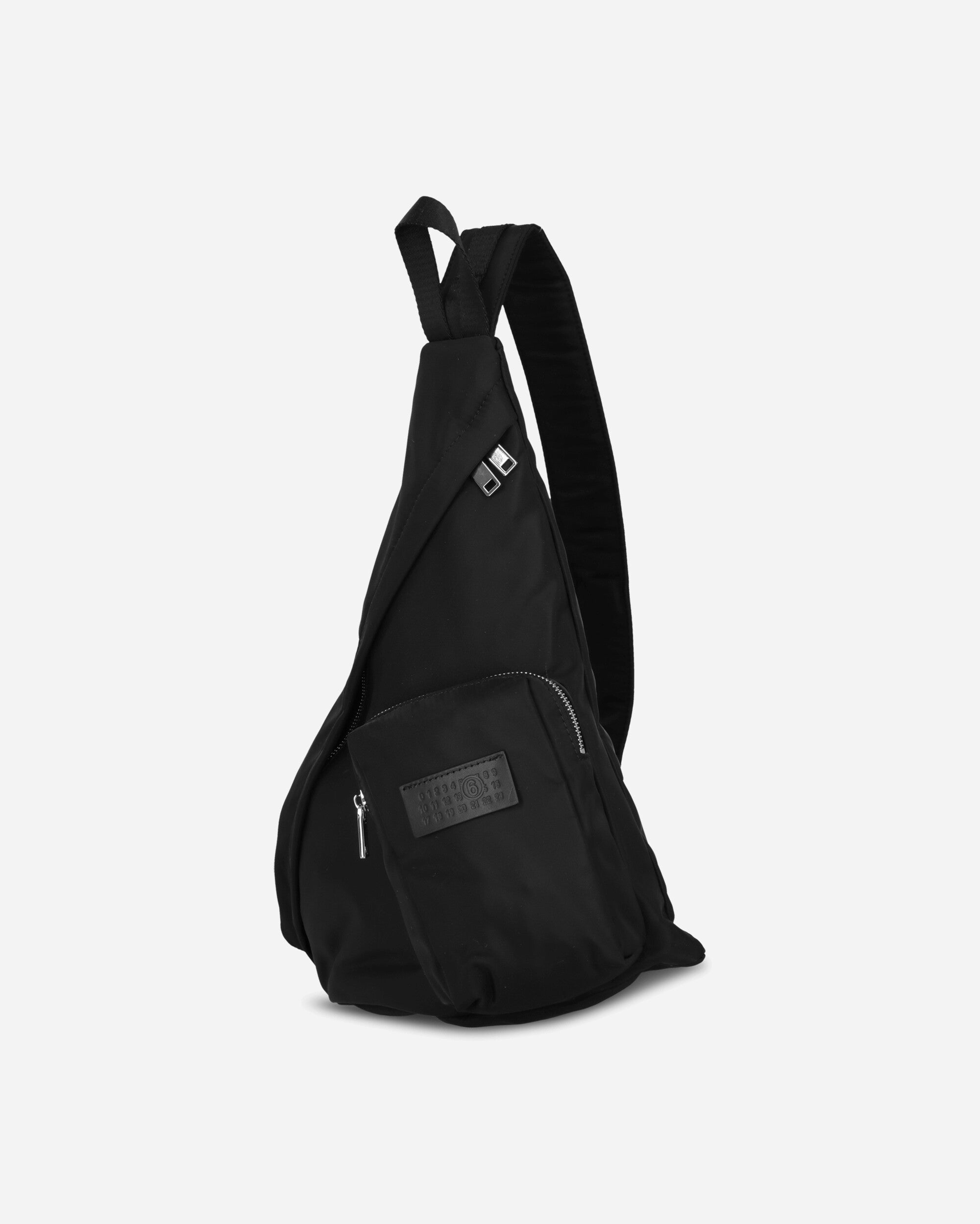 Numeric Sling Backpack Black Maison margiela – Гарантія оригінальності – вид ззаду - MAISON MARGIELA
