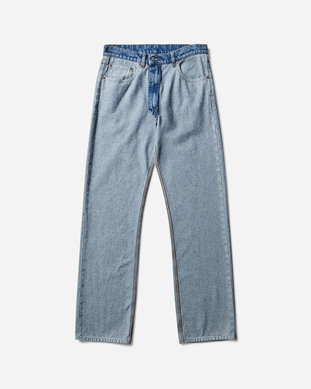 Mens Straight-Leg Jeans Blue Maison margiela оригінал – Купити в Україні – боковий вид