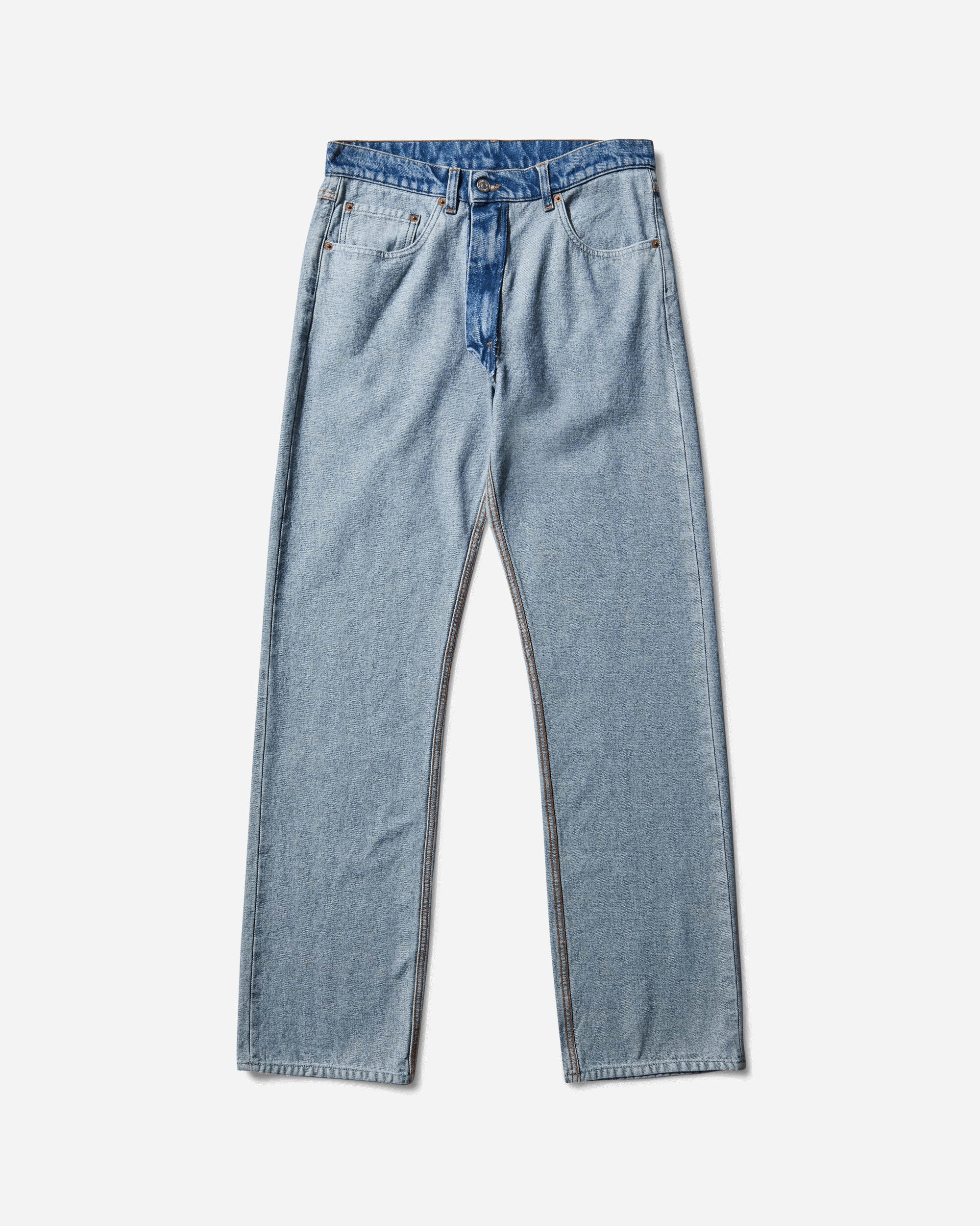 Mens Straight-Leg Jeans Blue Maison margiela оригінал – Купити в Україні – боковий вид