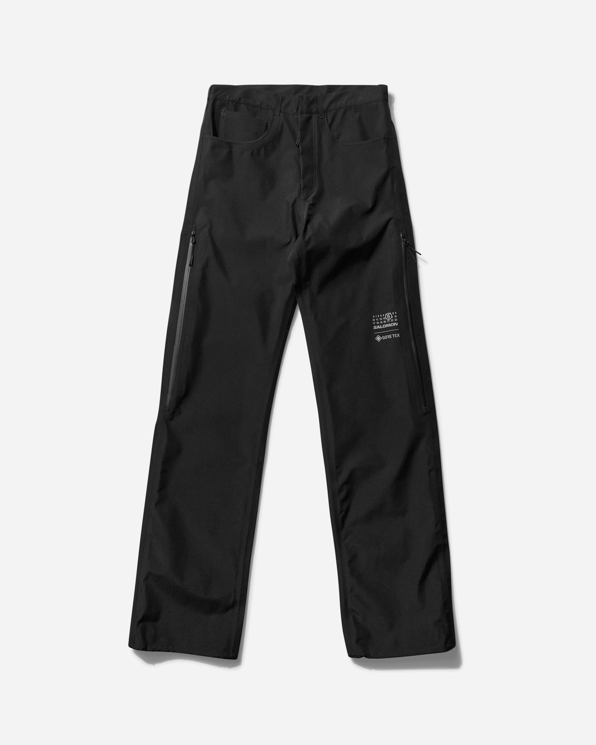 Mens Salomon Gore-Tex Trousers Black Maison margiela – Гарантія оригінальності – боковий вид