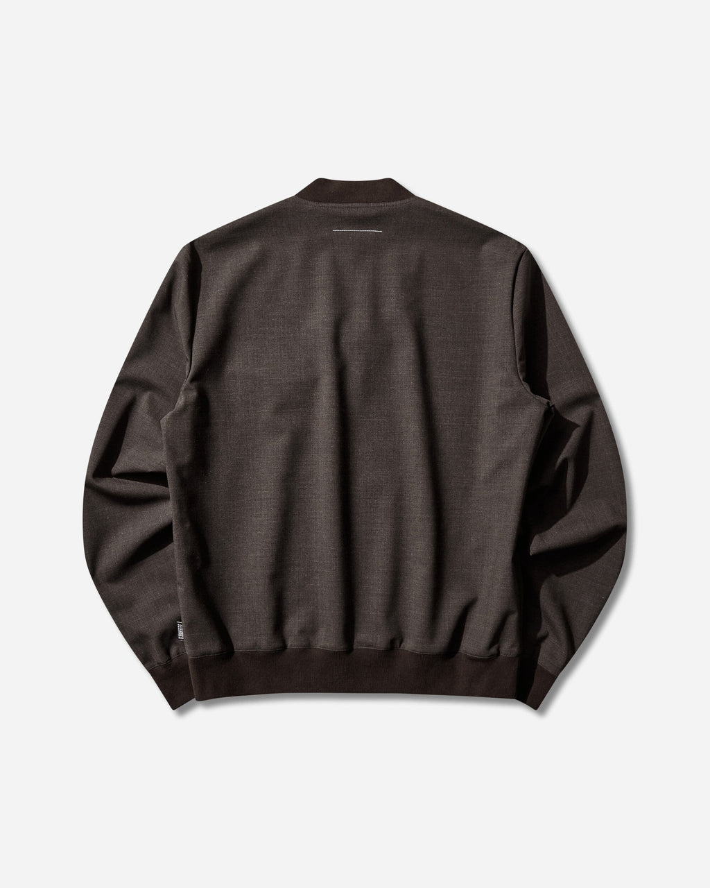 Оригінальна Mens V-Neck Longsleeve Top Deep Brown Maison margiela – вид ззаду
