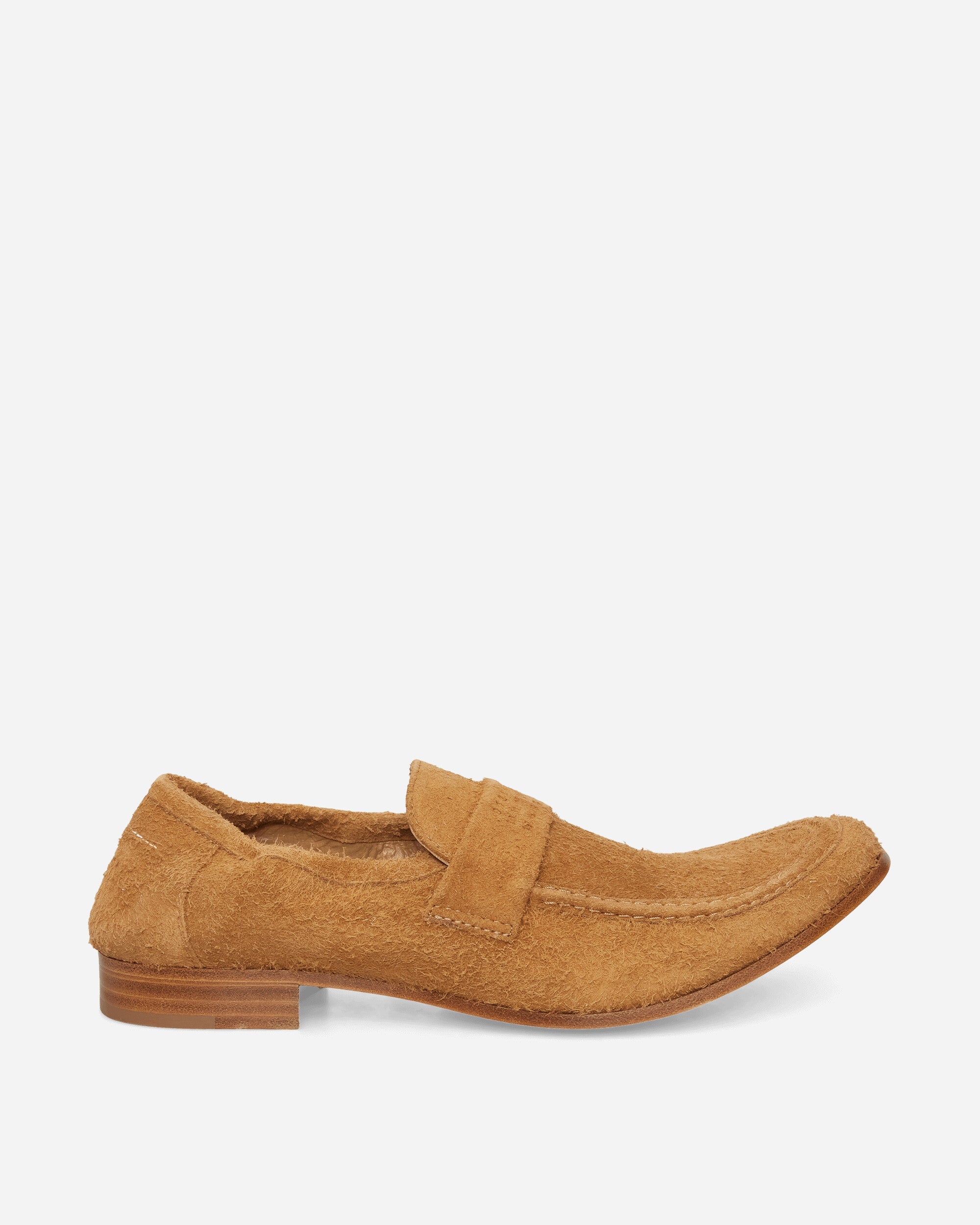Оригінальна Mens Swing-Toe Leather Loafers Ermine Maison margiela – боковий вид